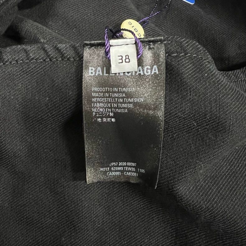 Balenciaga Balenciaga size 38 Deconstruction of denim jacket Size M / US 6-8 / IT 42-44 - 7 Thumbnail