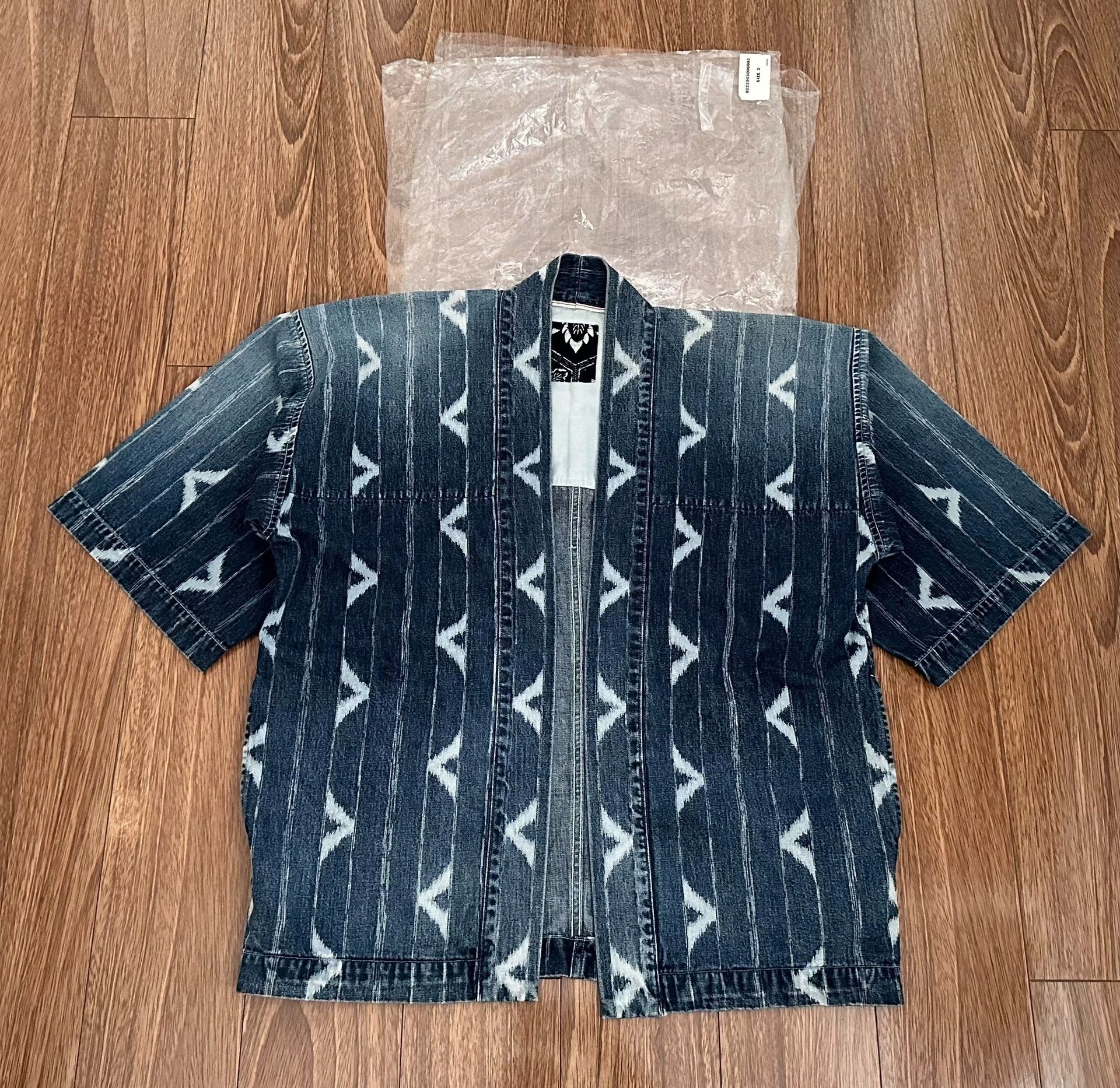 Visvim VISVIM ICT HAPPI WABASH DMGD Denim Discharge Washed 22SS 2 Size US M / EU 48-50 / 2 - 1 Thumbnail