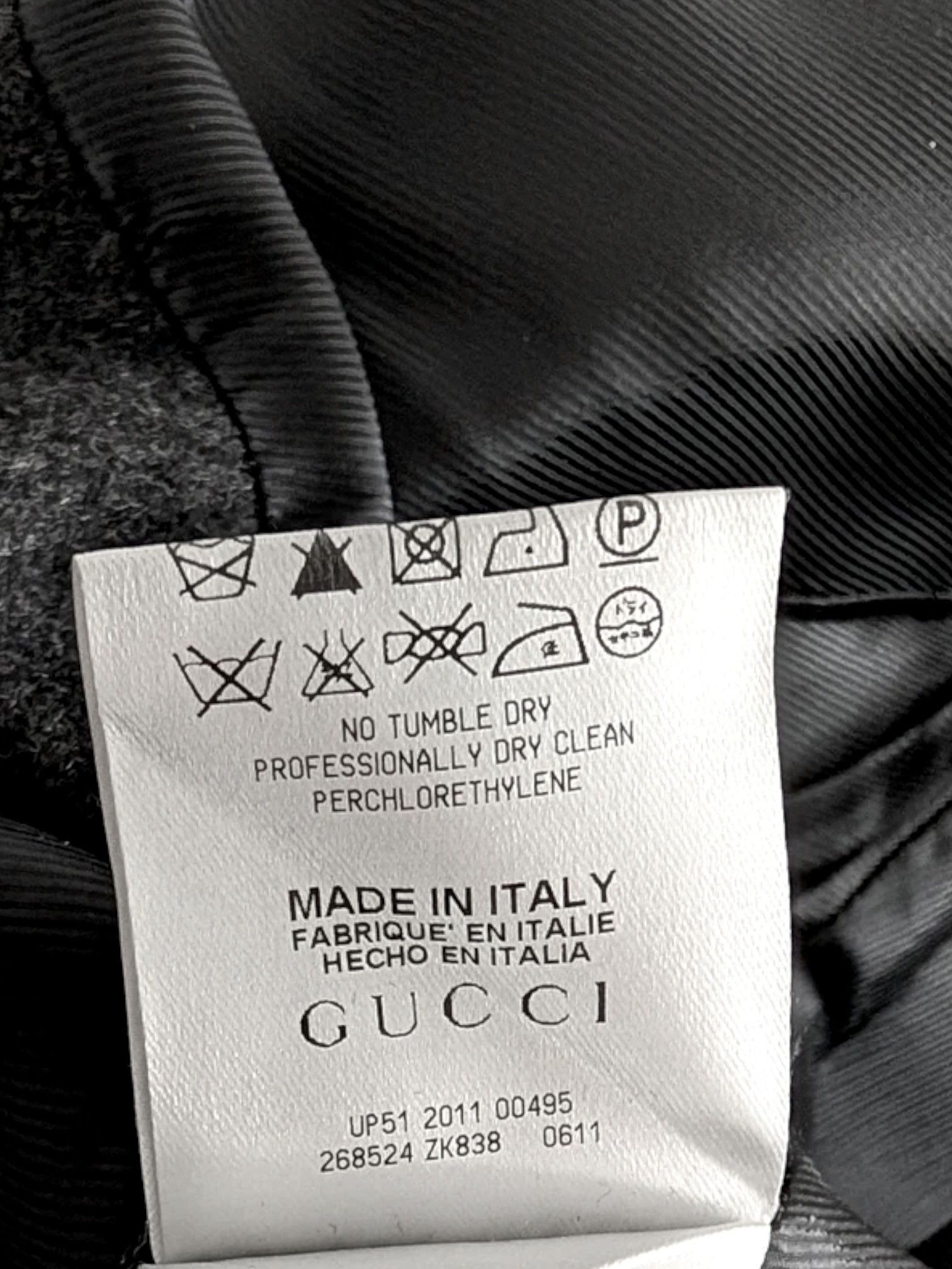 Gucci Llama Wool Military Coat with Epaulettes, c. 2011