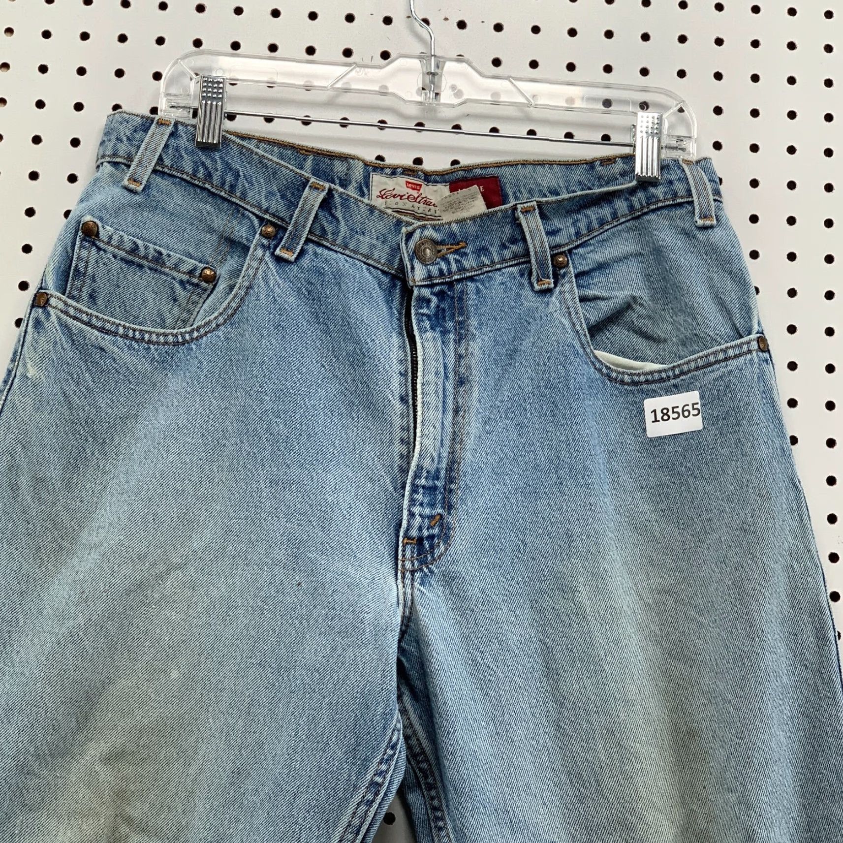 Levi's VINTAGE Levi's 545 Blue Denim Jeans Relaxed Fit Mens 33x29 Tapered Brown Tab Size US 33 - 2 Thumbnail