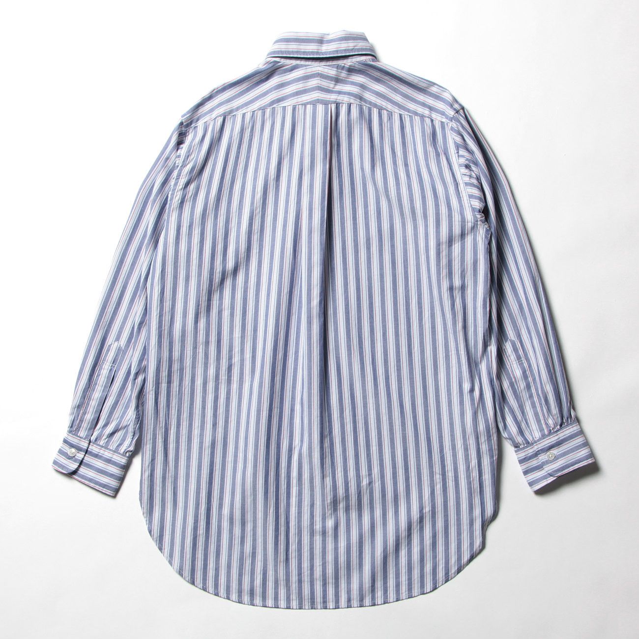 Engineered Garments 19 Century BD Oxford Shirt / White Blue Red Stripe Size US S / EU 44-46 / 1 - 2 Thumbnail