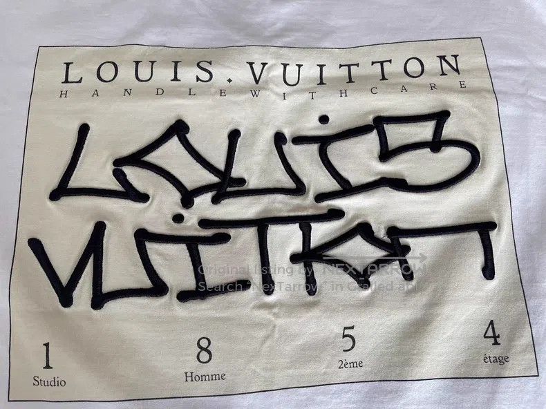 Louis Vuitton Louis Vuitton Front embroidered full monogram logo short s Size US XL / EU 56 / 4 - 2 Thumbnail