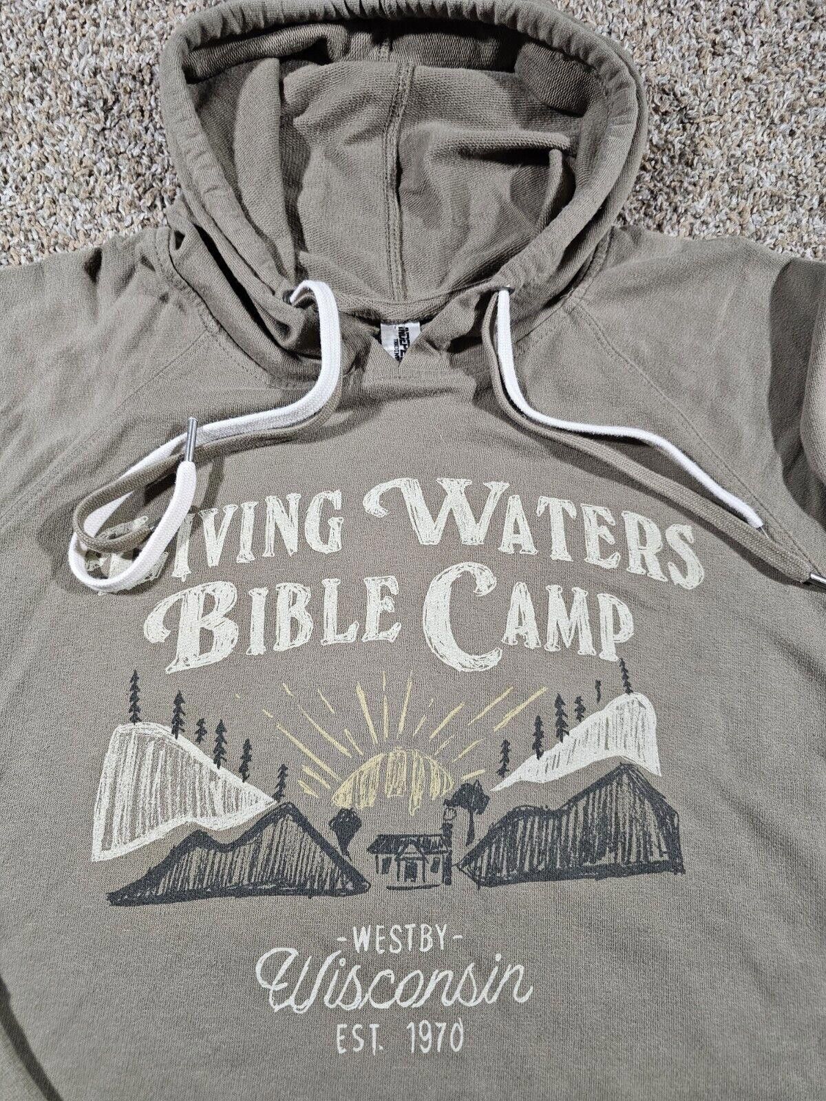 Designer Independent Trading Company L Living Waters Bible Camp WI Size US L / EU 52-54 / 3 - 2 Thumbnail