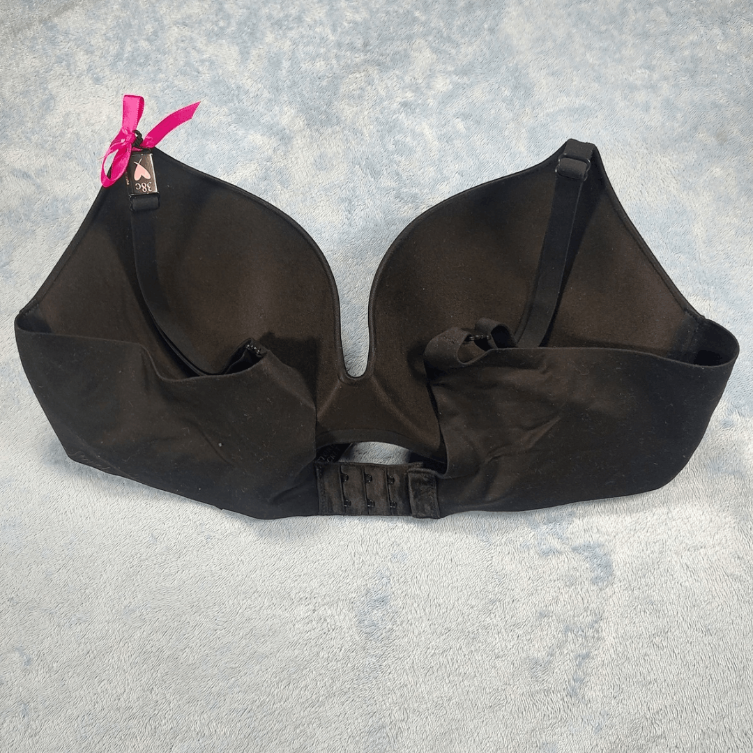 Japanese Brand VICTORIA'S SECRET Perfect Shape Multi-Way Black Bra 38C New Size ONE SIZE - 4 Thumbnail