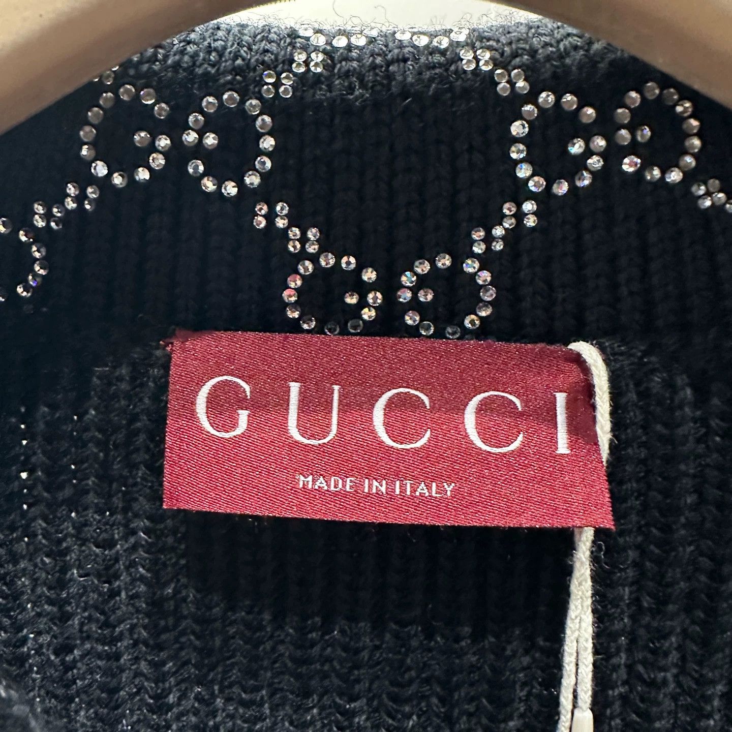 Gucci Gucci Crystal Double G Zipped Wool Jacket XS Size US XS / EU 42 / 0 - 3 Thumbnail