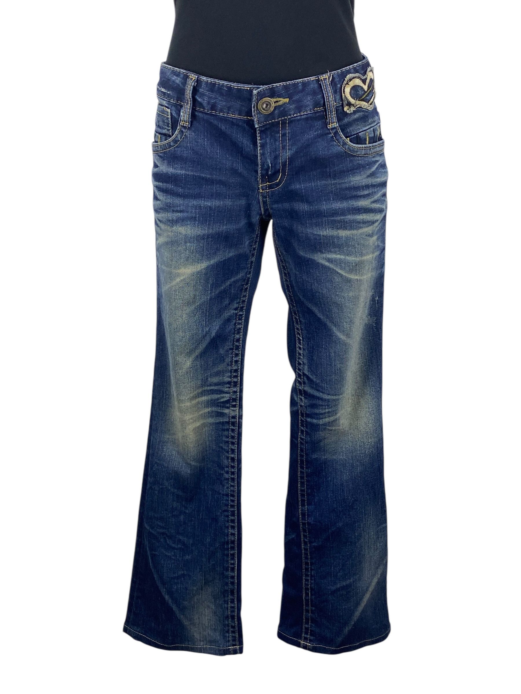 Japanese Brand Lolita Jeans Flare Jeans Size 30" / US 8 / IT 44 - 2 Thumbnail