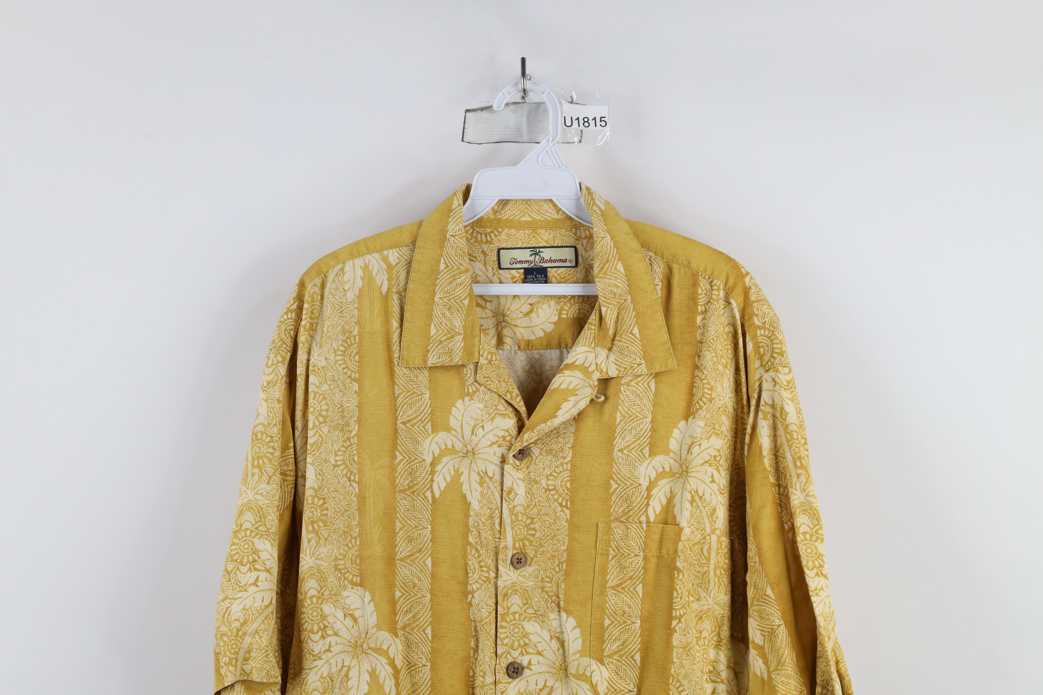 Tommy Bahama × Vintage Vintage 90s Tommy Bahama Looped Collar Hawaiian Button Shirt Size US L / EU 52-54 / 3 - 2 Thumbnail