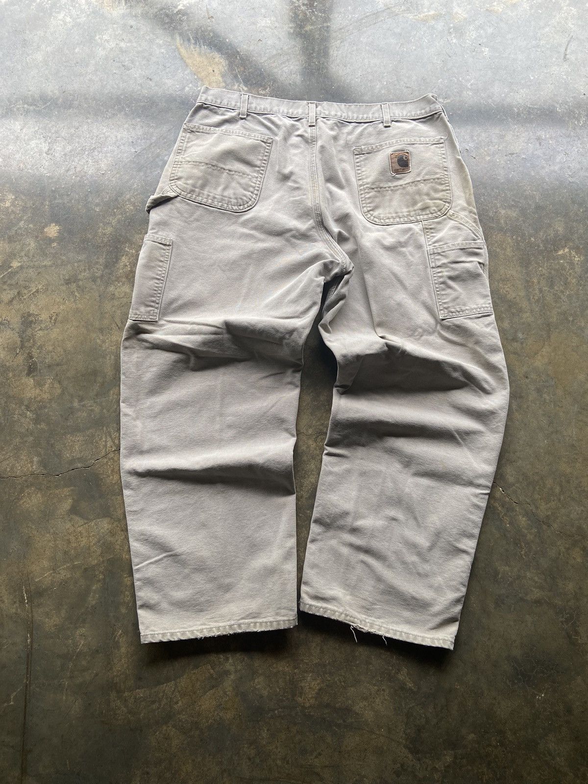 Carhartt Crazy Vintage Baggy Y2K Wide Leg Baggy Carhartt Work Pants Size US 38 / EU 54 - 1 Thumbnail