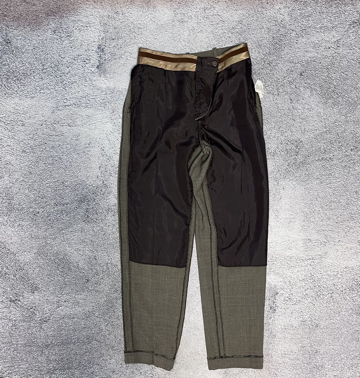 Armani Collezioni Armani Collezioni Women Pants Wool Viscosa Made In Italy Size 30" / US 8 / IT 44 - 9 Thumbnail