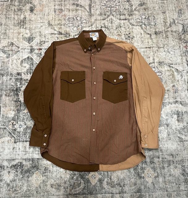 Vintage Vintage 1980s Two-Tone Western Button-Down Shirt (M) Size US M / EU 48-50 / 2 - 1 Thumbnail