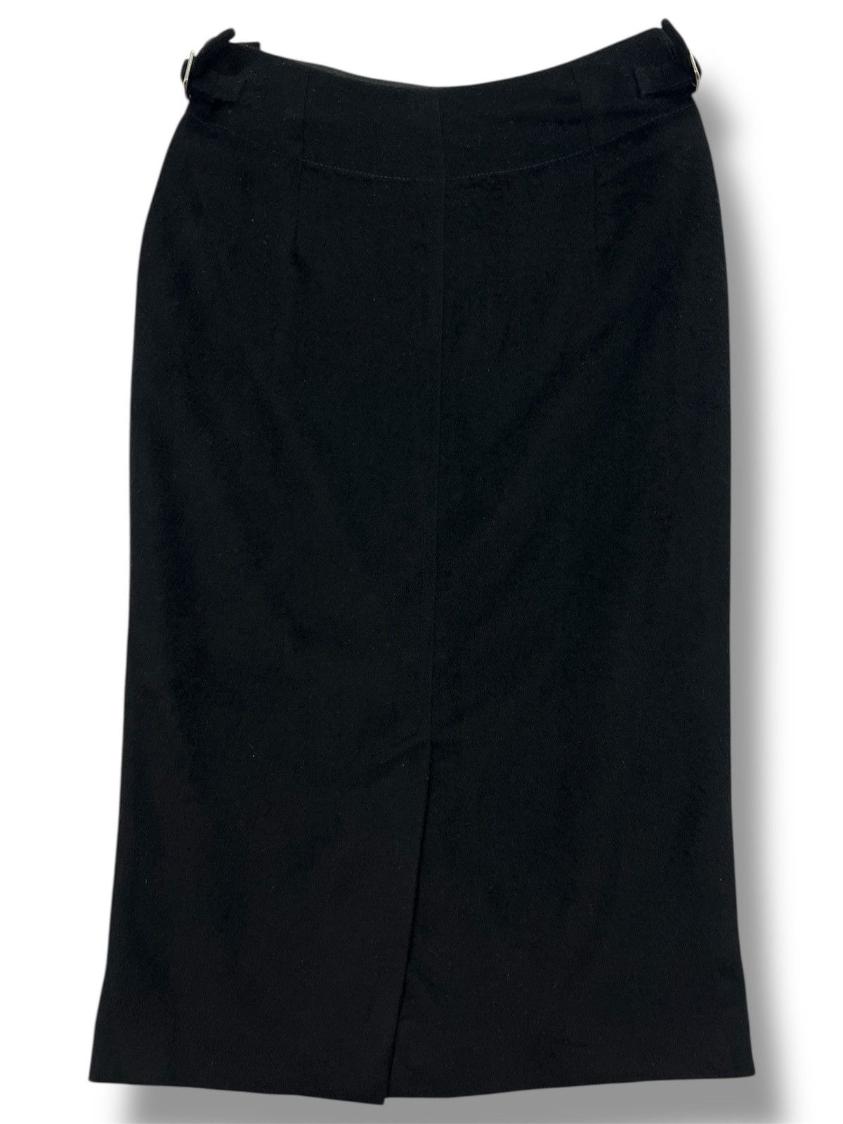 Vintage Mr&Mrs Macleod Side Buckle Wool Skirt Size 26" / US 2 / IT 38 - 2 Thumbnail