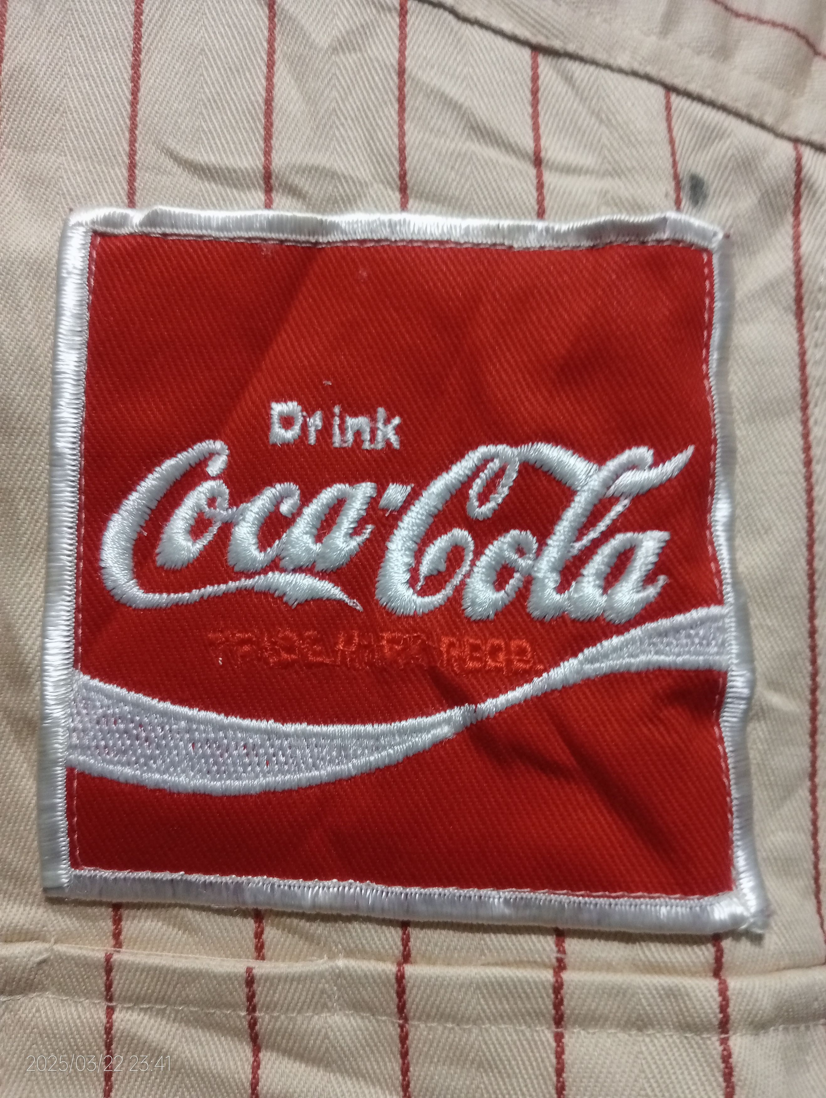 Coca Cola × Japanese Brand Vintage Coca-Cola Workers Like New Uniform Very Rare Size US S / EU 44-46 / 1 - 8 Thumbnail