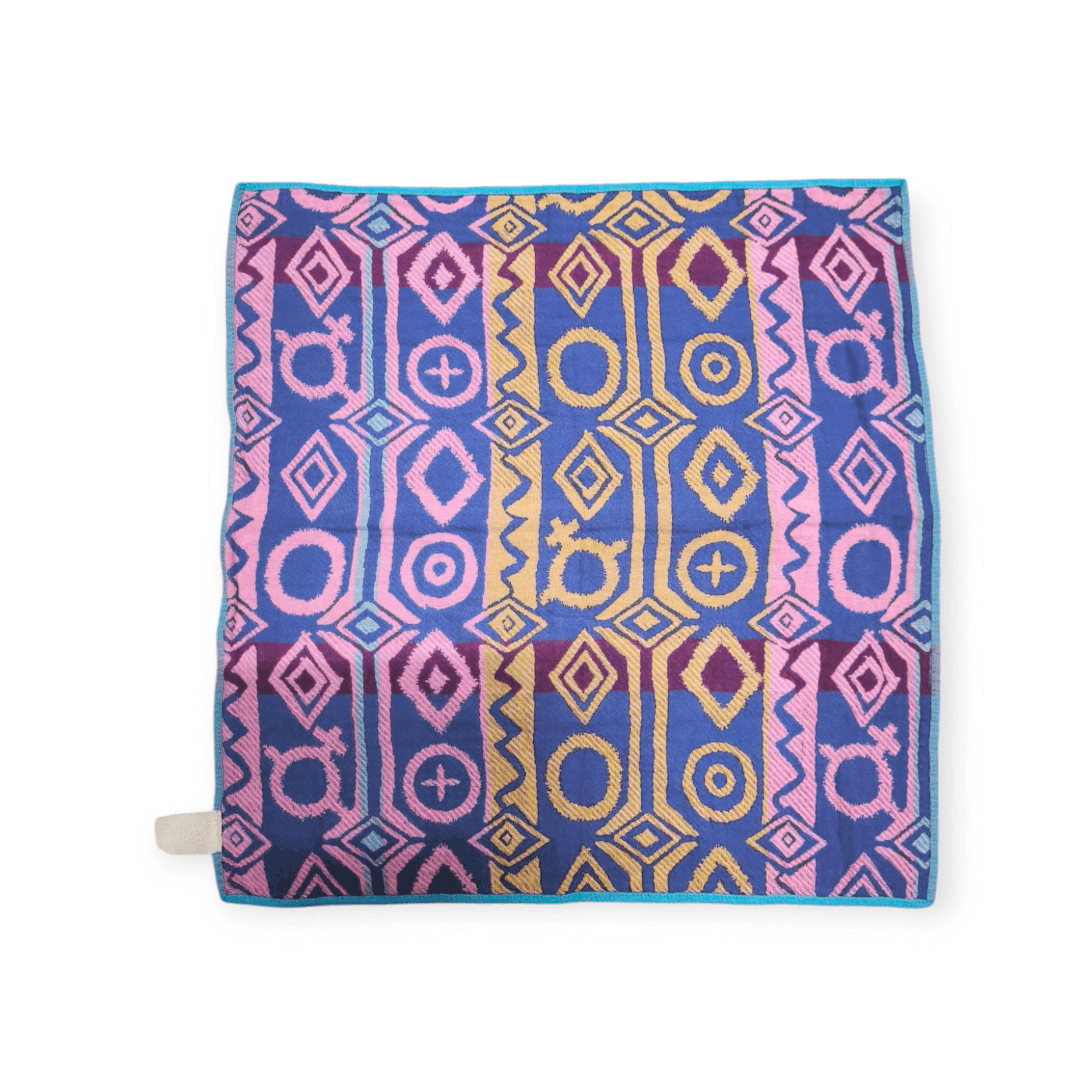 Vivienne Westwood Geometric Fullprint Woven Square Hand Towel/Kerchief Size ONE SIZE - 4 Thumbnail