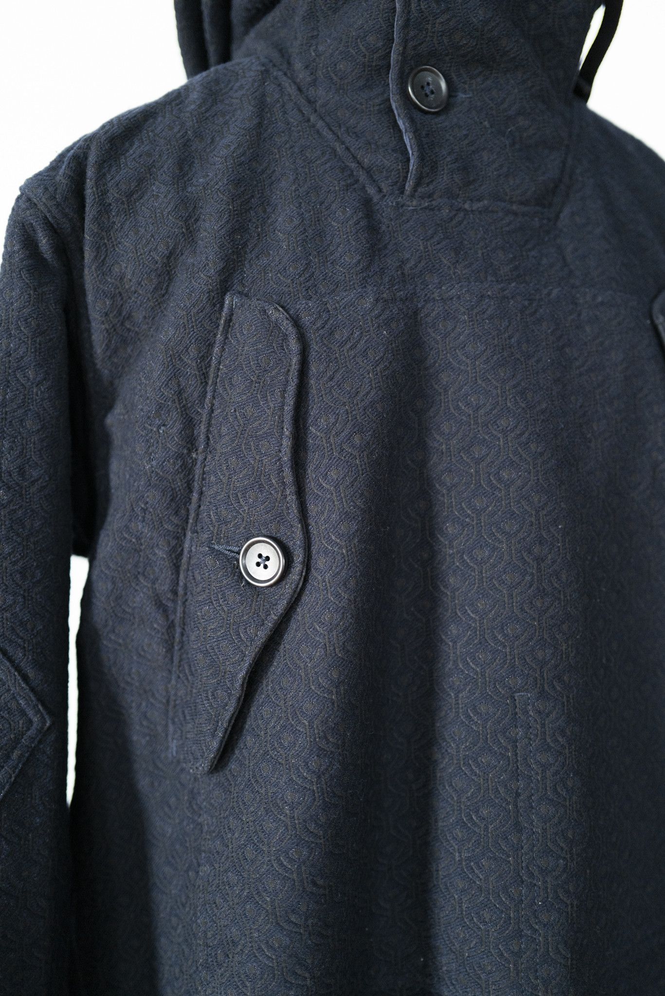 Engineered Garments ENGINEERED GARMENTS DIAMOND JACQUARD PULLOVER PARKA SZ. S Size US S / EU 44-46 / 1 - 3 Thumbnail