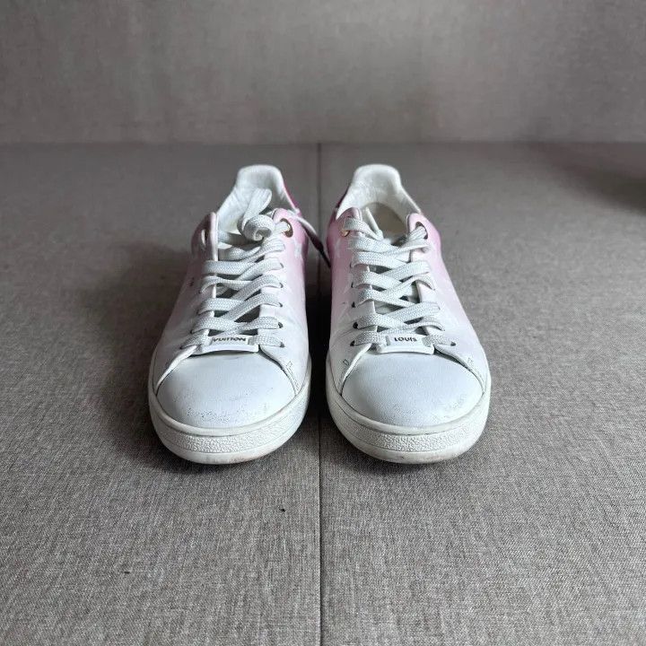 Louis Vuitton Louis Vuitton Frontrow Pink Fashion Sneakers -2508 Size US 5 / IT 35 - 2 Thumbnail