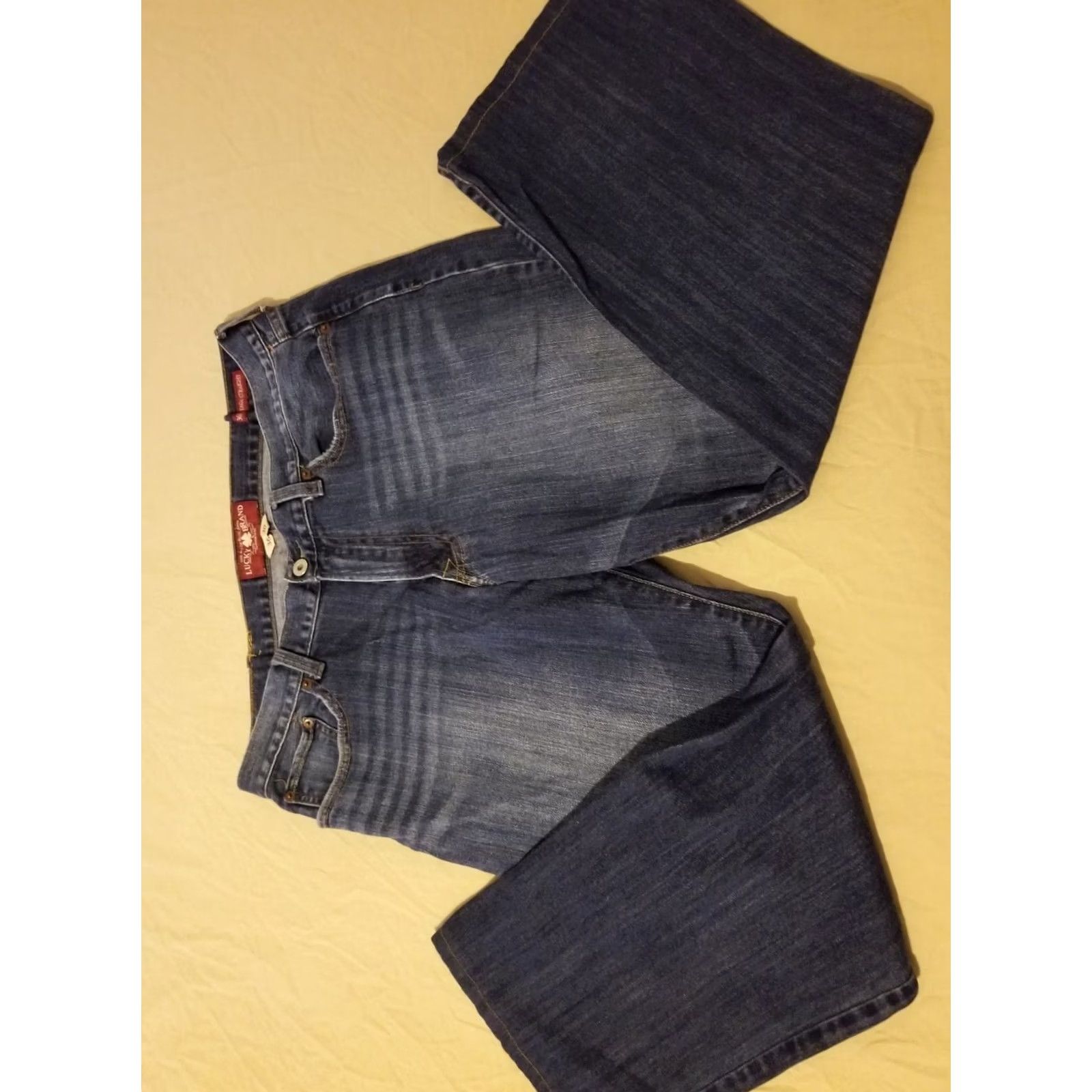 Lucky Brand Lucky Brand Pants Mens 36 Blue Jeans 36x30 Straight Relaxed Denim 34x28 Size US 36 / EU 52 - 5 Thumbnail