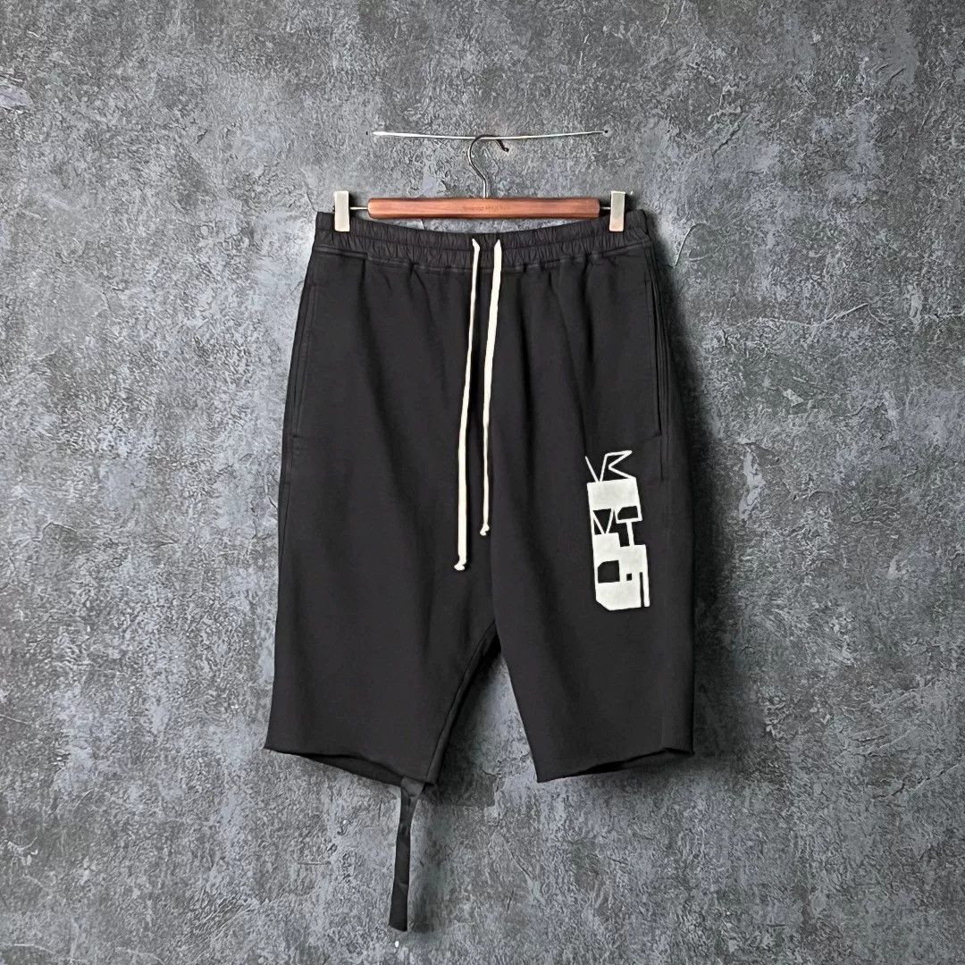 Rick Owens Rick Owens Cotton Black Shorts 34 Men Size US 34 / EU 50 - 1 Thumbnail