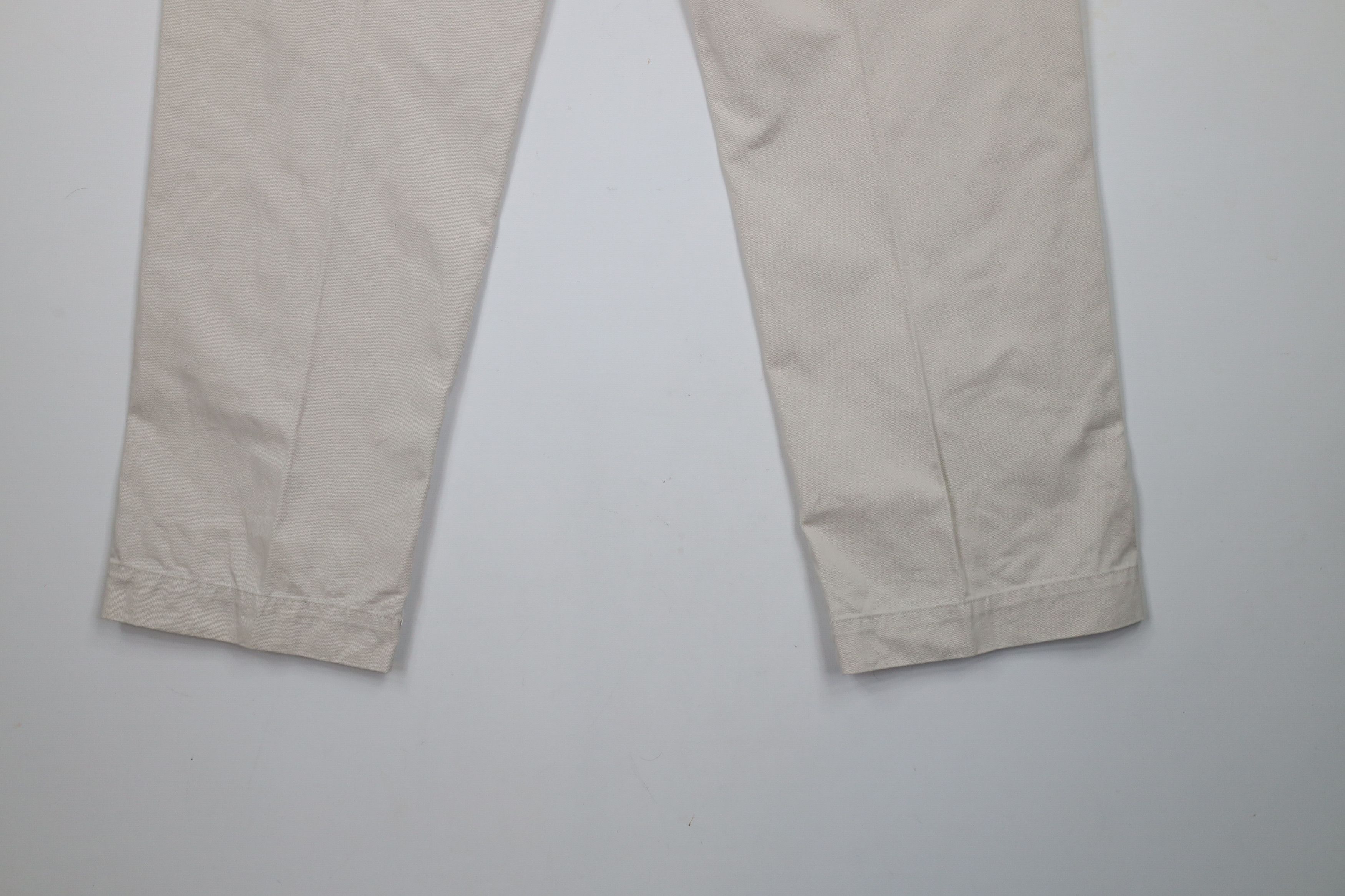 Ralph Lauren × Vintage Vintage 90s Ralph Lauren Wide Leg Chino Pants Beige Cotton Size US 38 / EU 54 - 13 Thumbnail