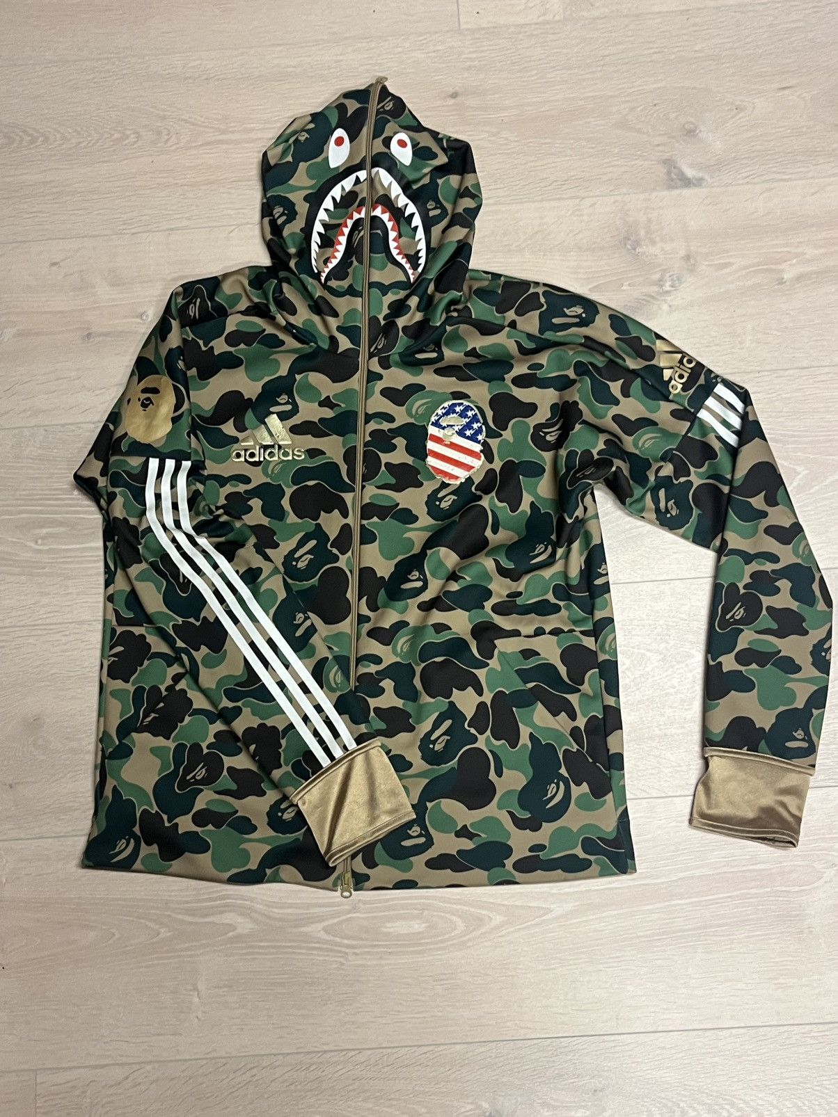 Bape Bape x Number Nine Hoodie | Grailed