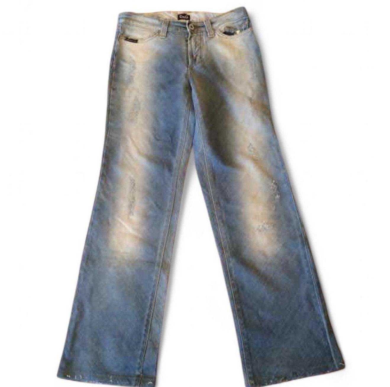 Dolce & Gabbana Rare vintage zipper Dolce&Gabbana jeans sz S Size 24" / US 00 / IT 34 - 2 Thumbnail