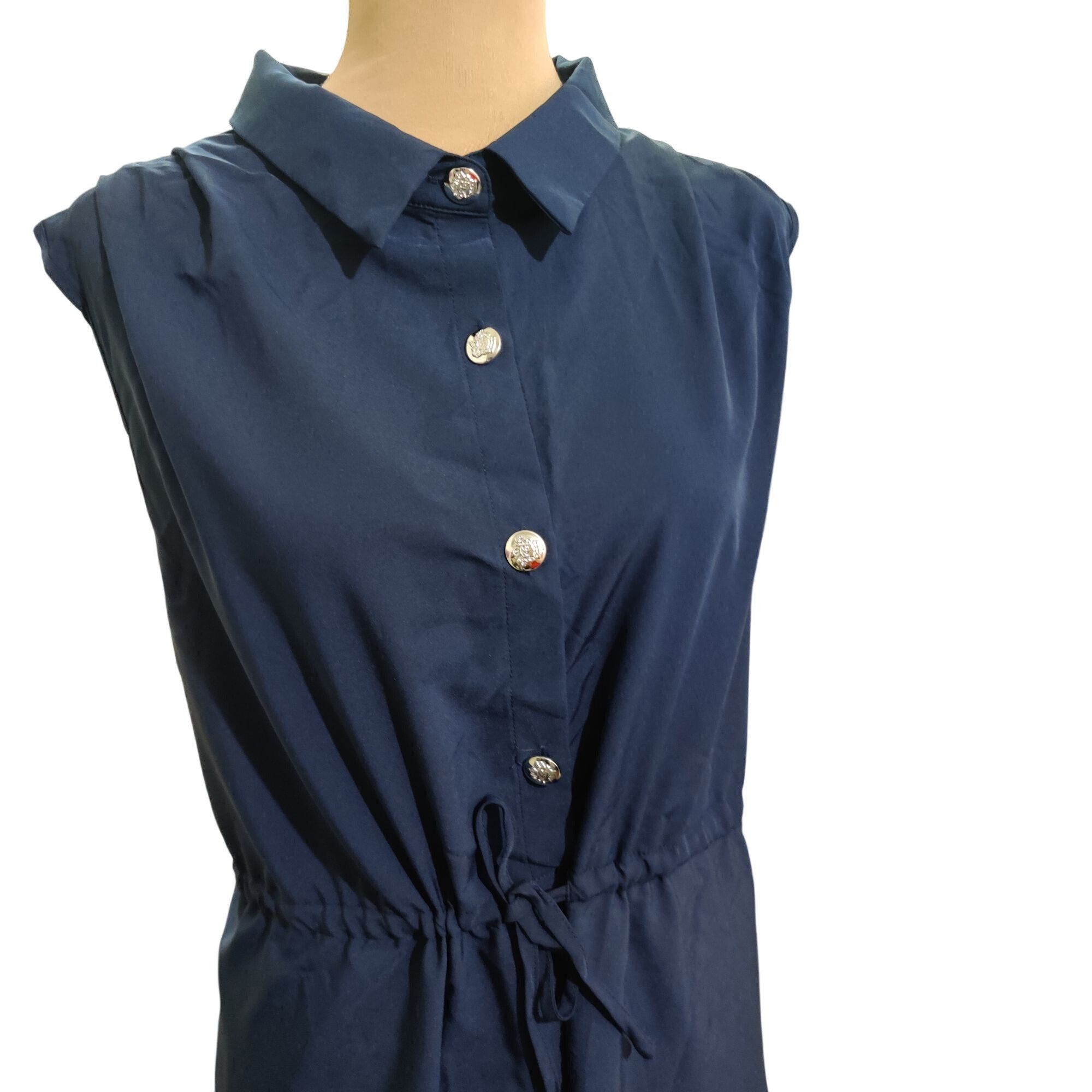 Shein Shein Womens Plus Size Dress Sleeveless Button Down Retro Na Size 3XL / US 20-22 - 7 Thumbnail