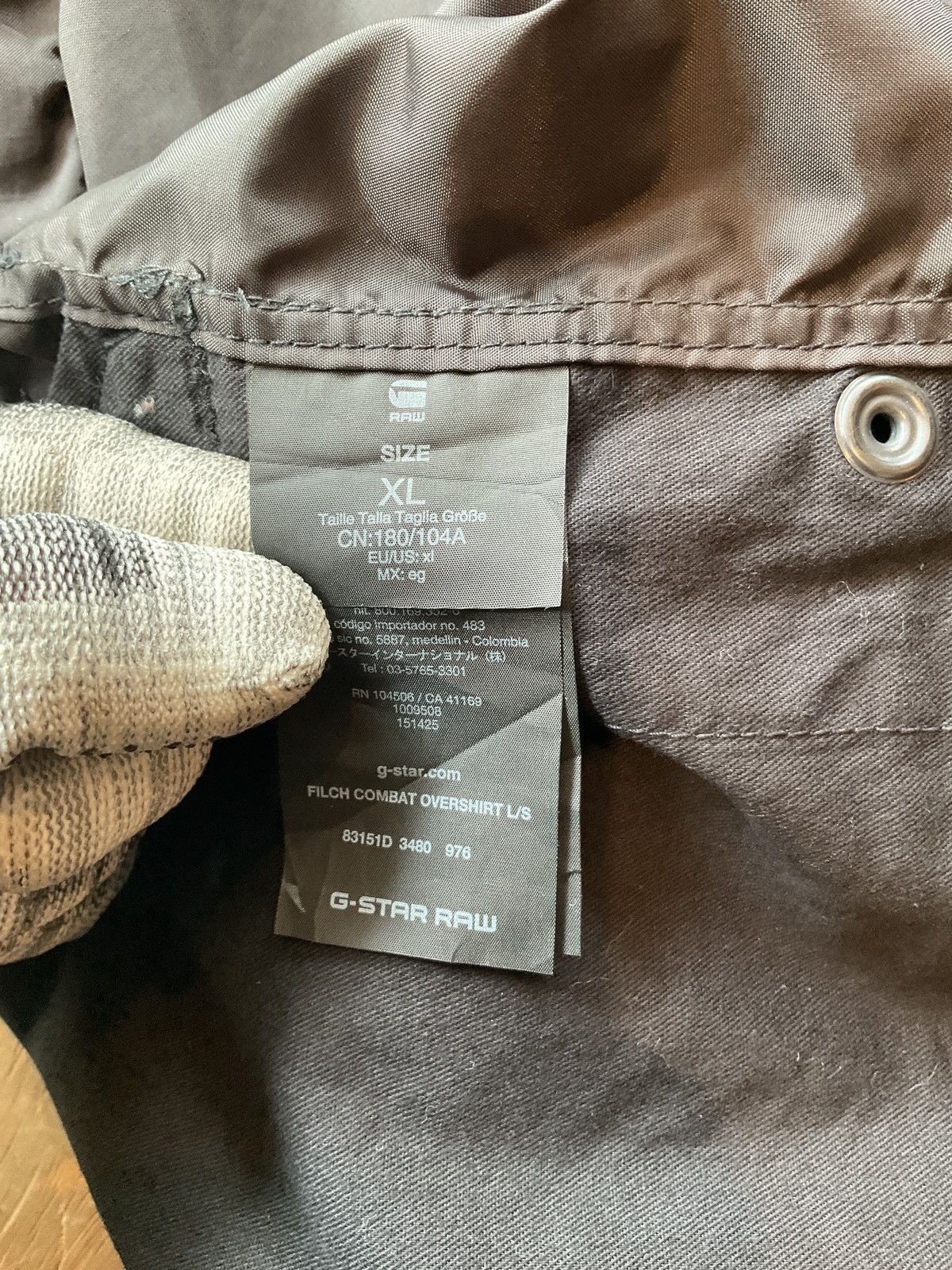 G-Star G-Star Raw Cargo Line Jacket Size XL Size US XL / EU 56 / 4 - 6 Thumbnail