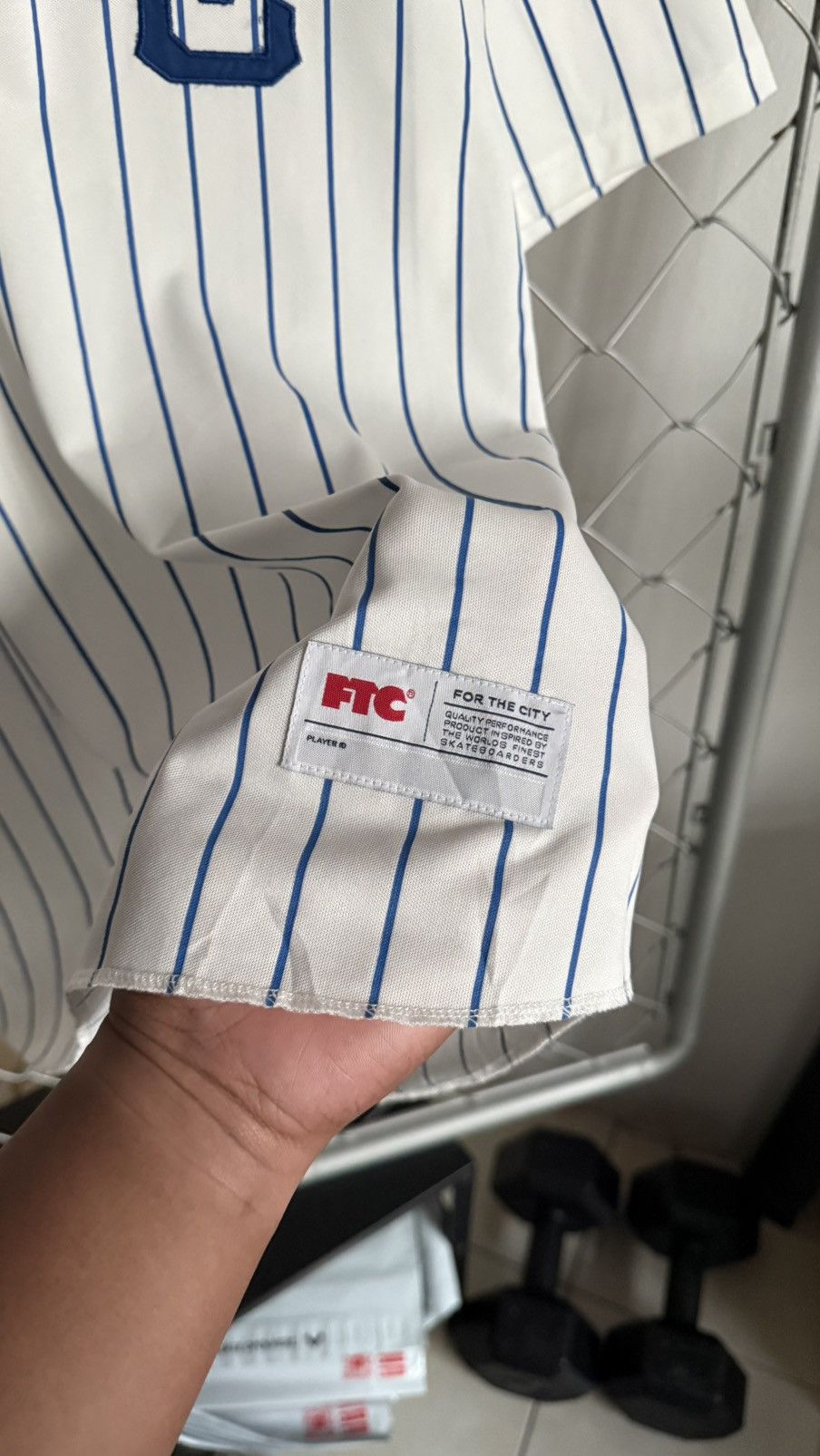 FTC FTC STRIPED BASEBALL JERSEY JAPAN MADE Size US S / EU 44-46 / 1 - 5 Thumbnail