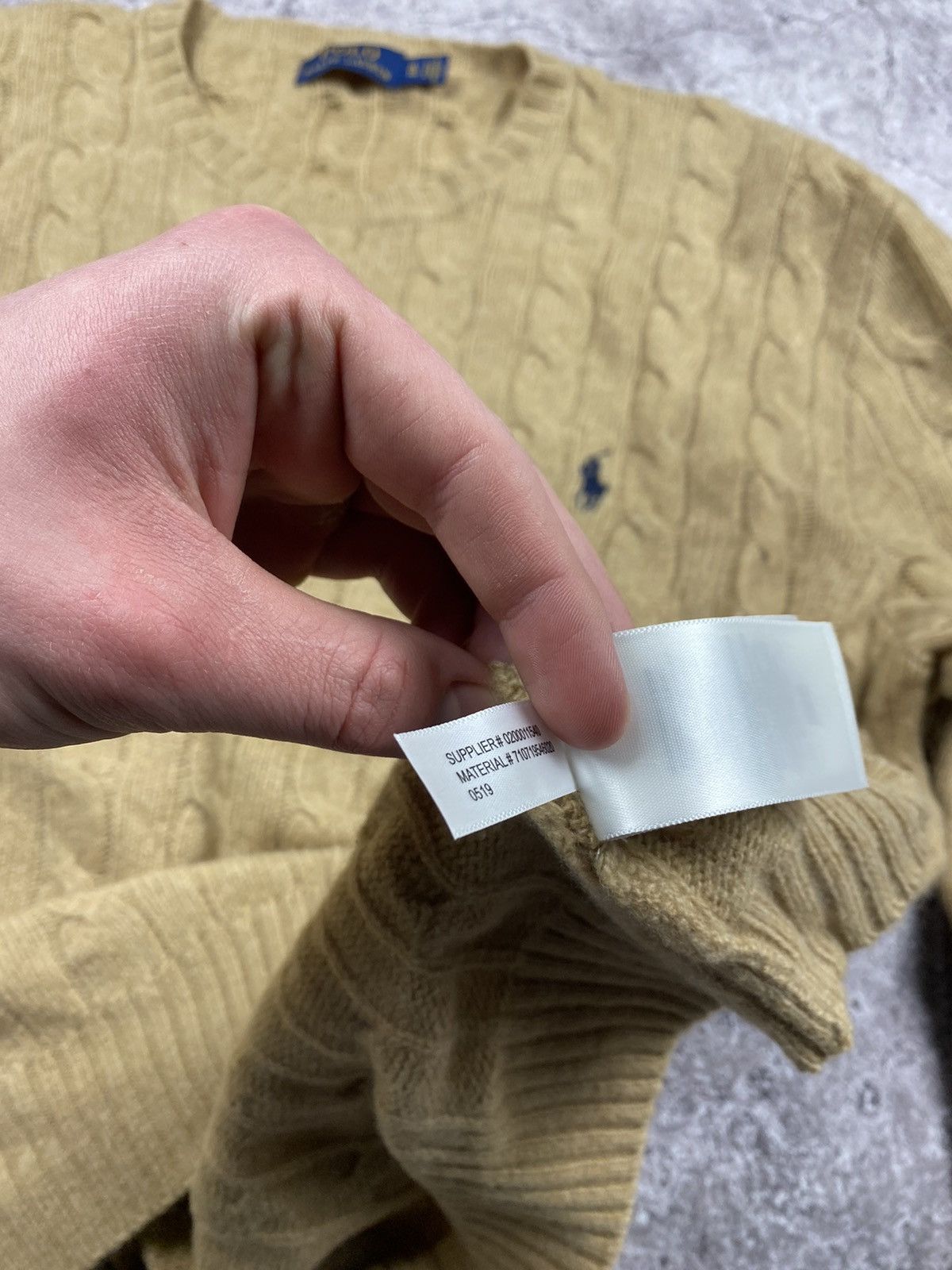 Polo Ralph Lauren × Vintage Polo Ralph Lauren cashmere vintage knitted sweater old money Size US XL / EU 56 / 4 - 5 Thumbnail
