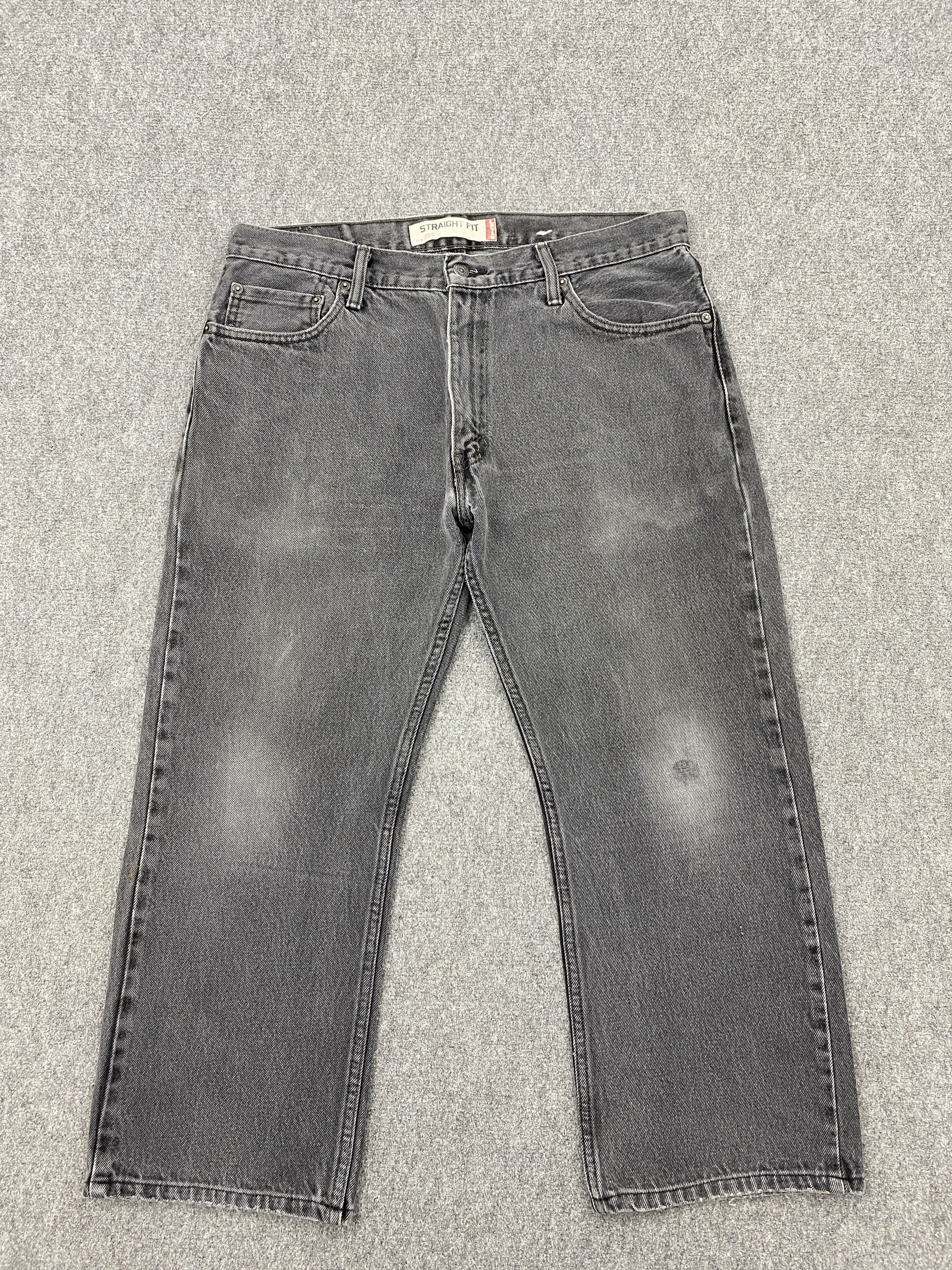 Levi's × Vintage Vintage Levi's 505 Faded Black Denim Jeans Size US 34 / EU 50 - 1 Thumbnail