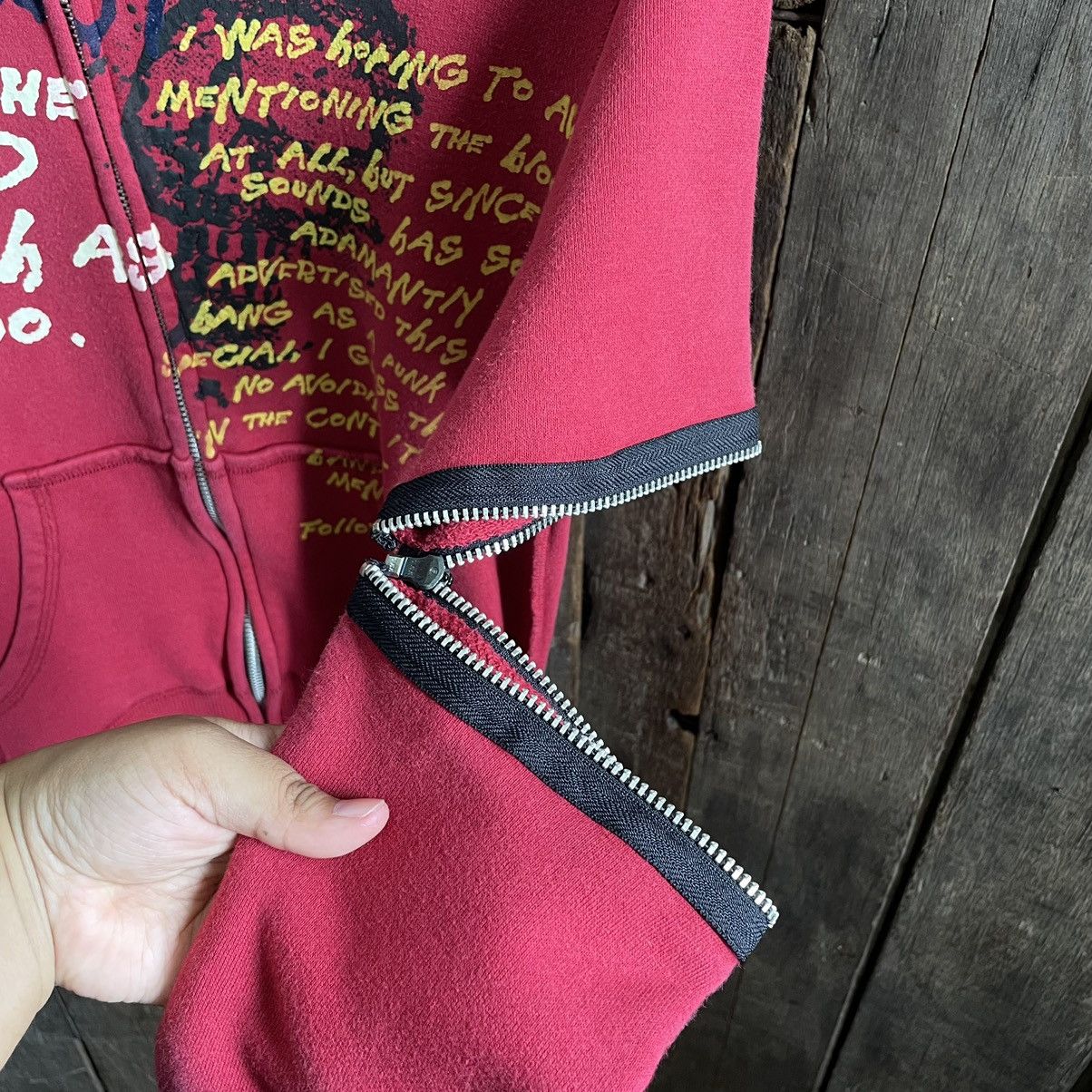 Le Grande Bleu (L.G.B.) Here There Obnoxious Punk Zipper Hoodie Size US S / EU 44-46 / 1 - 11 Thumbnail