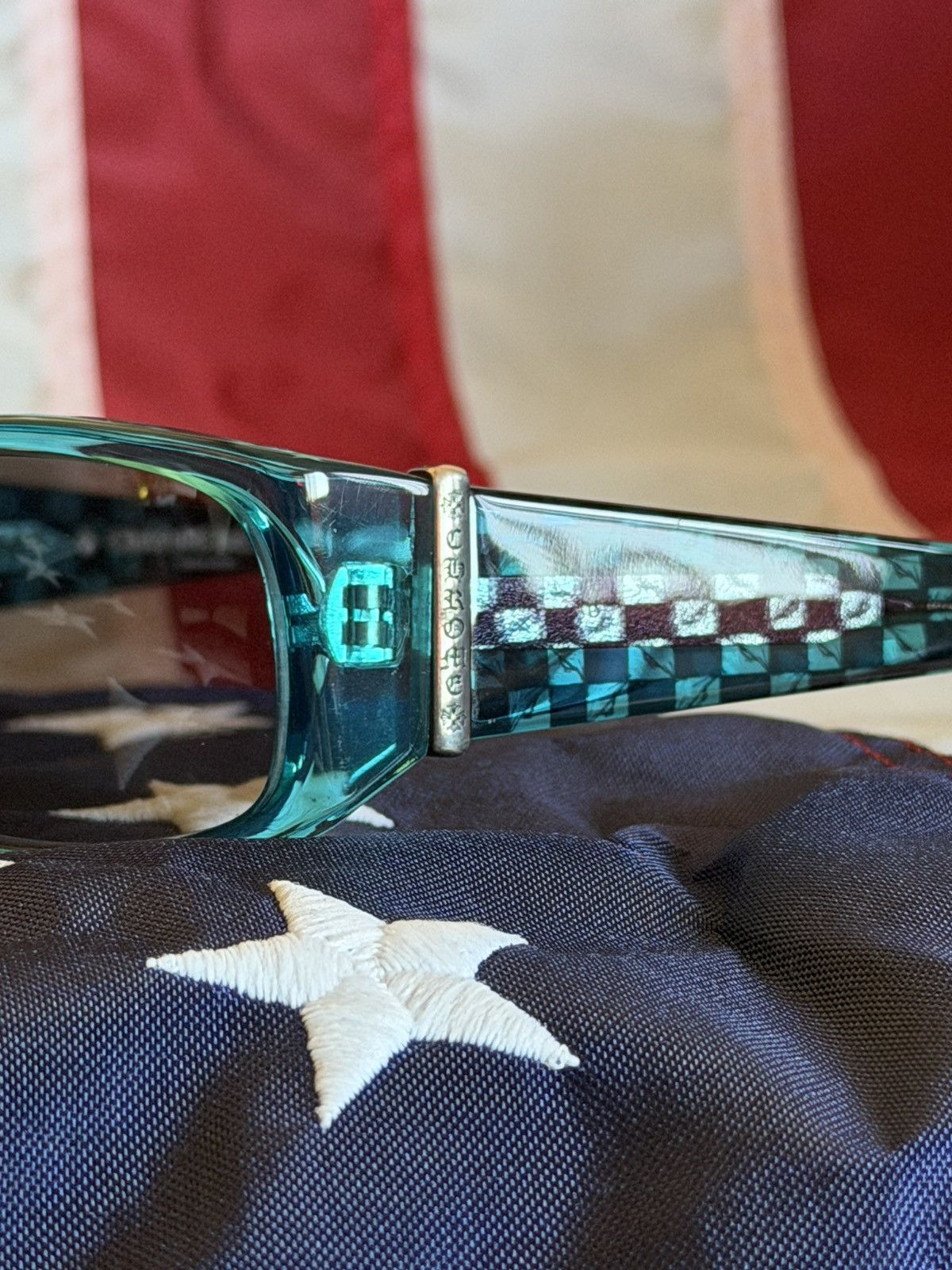 Chrome Hearts Chrome Hearts x Matty Boy blue sunglasses Size ONE SIZE - 6 Thumbnail