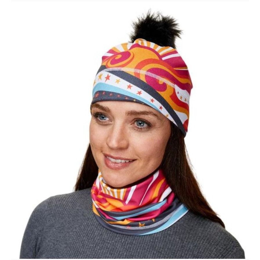 Other NWT Krimson Klover Neck GAITER Dream On in Multi Apres Ski Size ONE SIZE - 2 Thumbnail