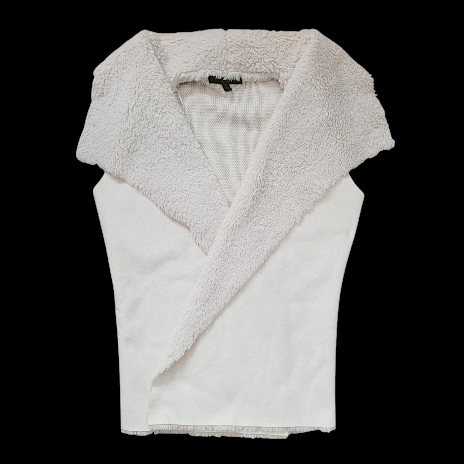 Romeo & Juliet Off White Vest Cardigan Size M