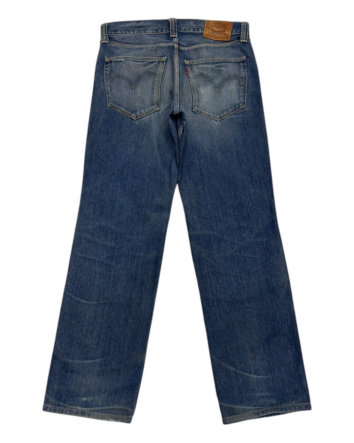 If Six Was Nine × Levi's × Levi's Vintage Clothing 🔥VINTAGE LEVIS 702 BAGGY DISTRESSED DENIM JEANS Size US 34 / EU 50 - 2 Thumbnail