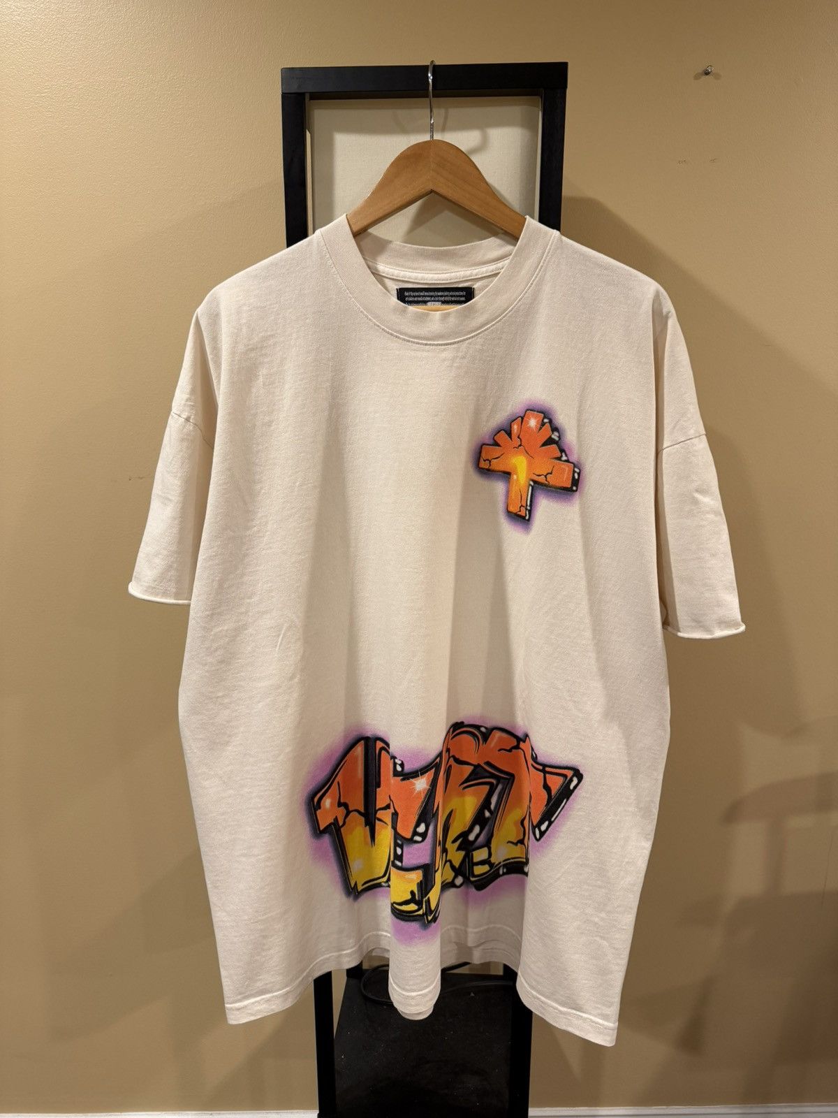 Vertabrae Vertabrae Graffiti / Art Paid in Full White Short Sleeve Tee Size US XL / EU 56 / 4 - 14 Thumbnail