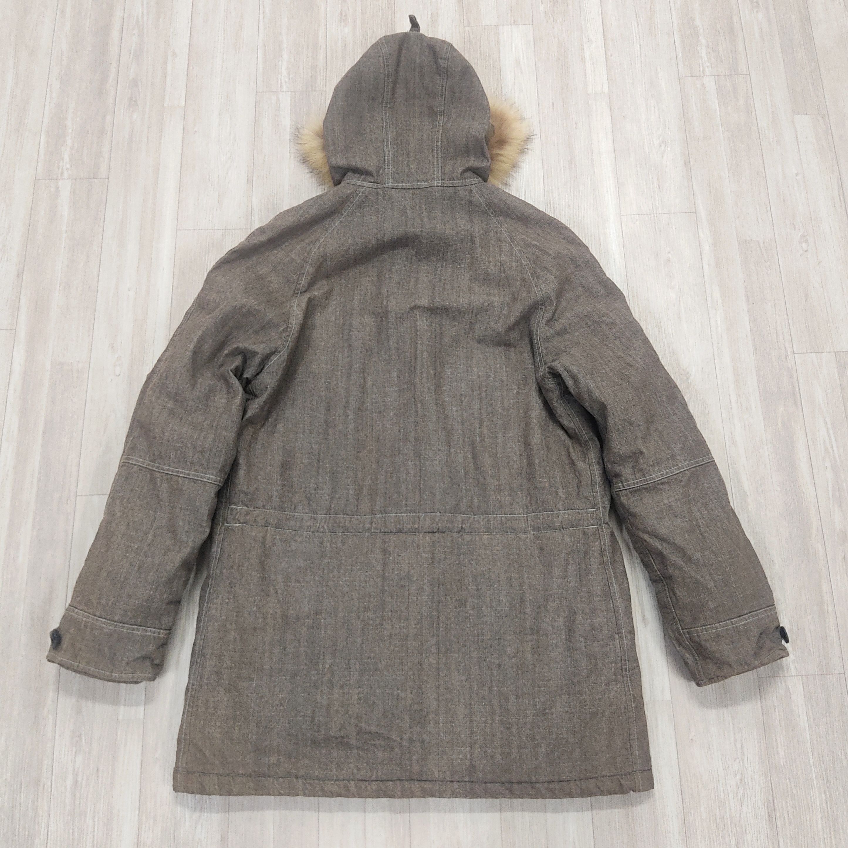 Beauty Beast × Japanese Brand × Takeo Kikuchi TAKEO KIKUCHI Surplus Racoon Fur Hooded Jacket Size US L / EU 52-54 / 3 - 21 Thumbnail