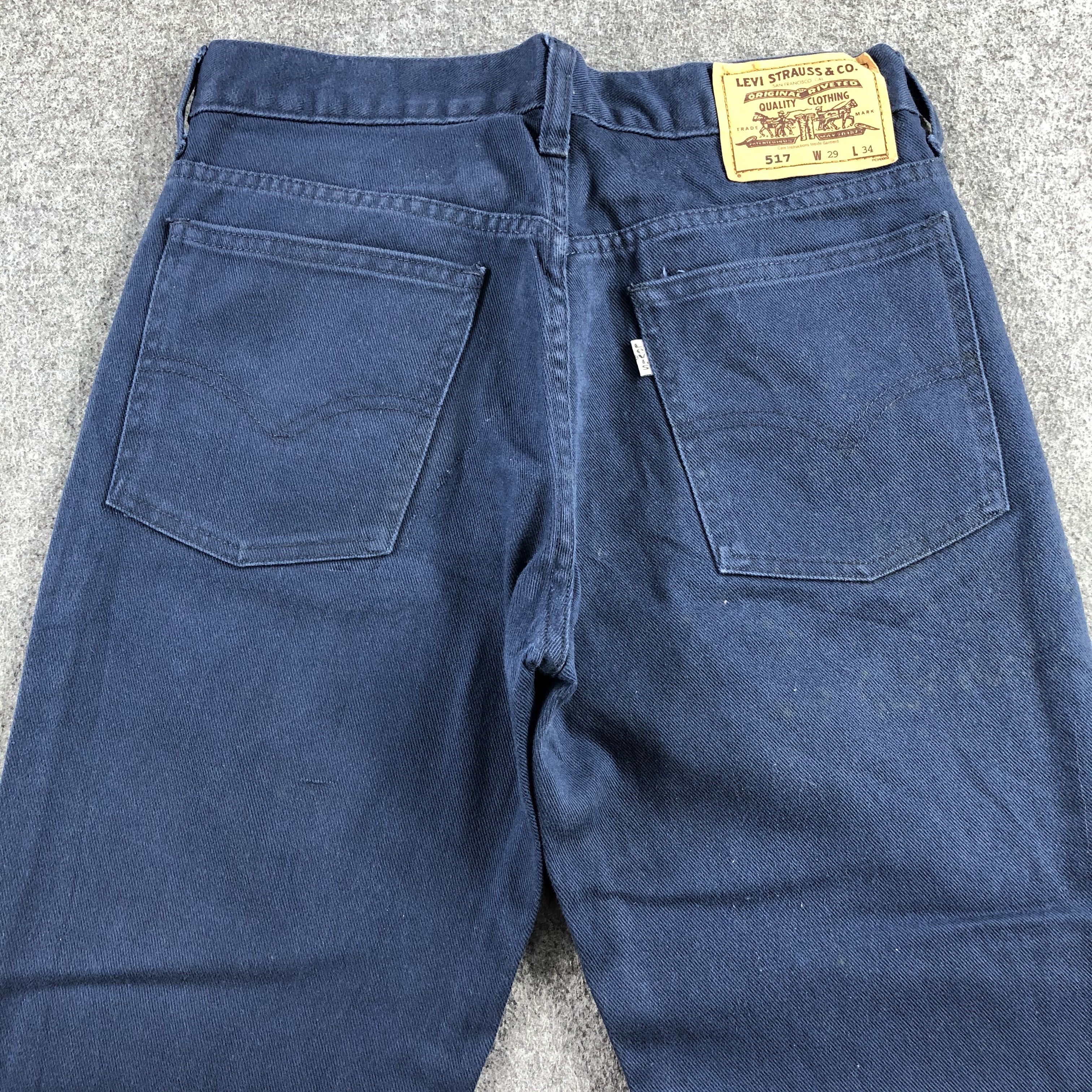 Levi's Vintage Blue Wash Levis 517 Flare Jeans-J1872 Size US 28 / EU 44 - 4 Thumbnail