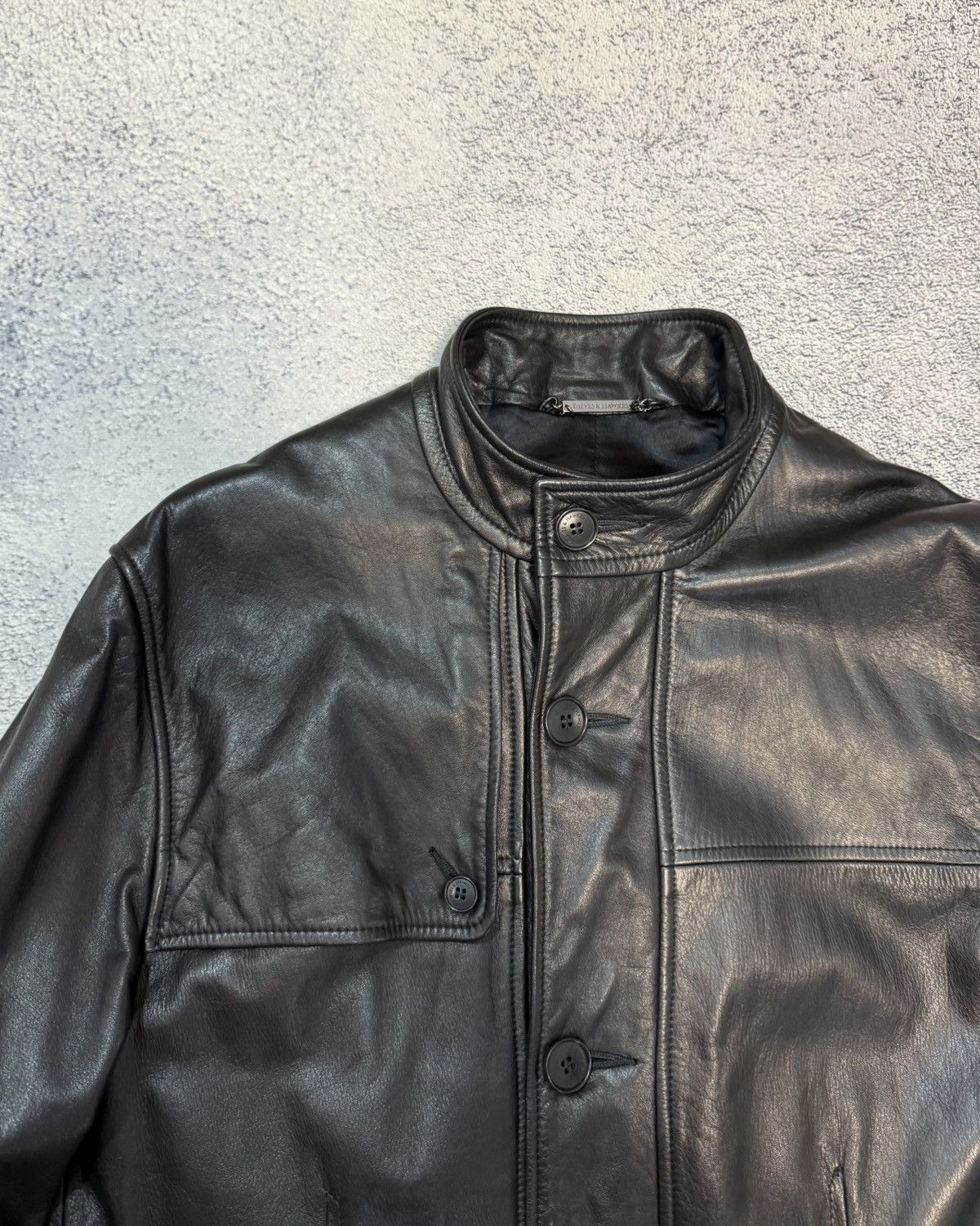 Gieves & Hawkes Gieves & Hawkes Leather Jacket Men 40 Savile Row England Size US M / EU 48-50 / 2 - 7 Thumbnail