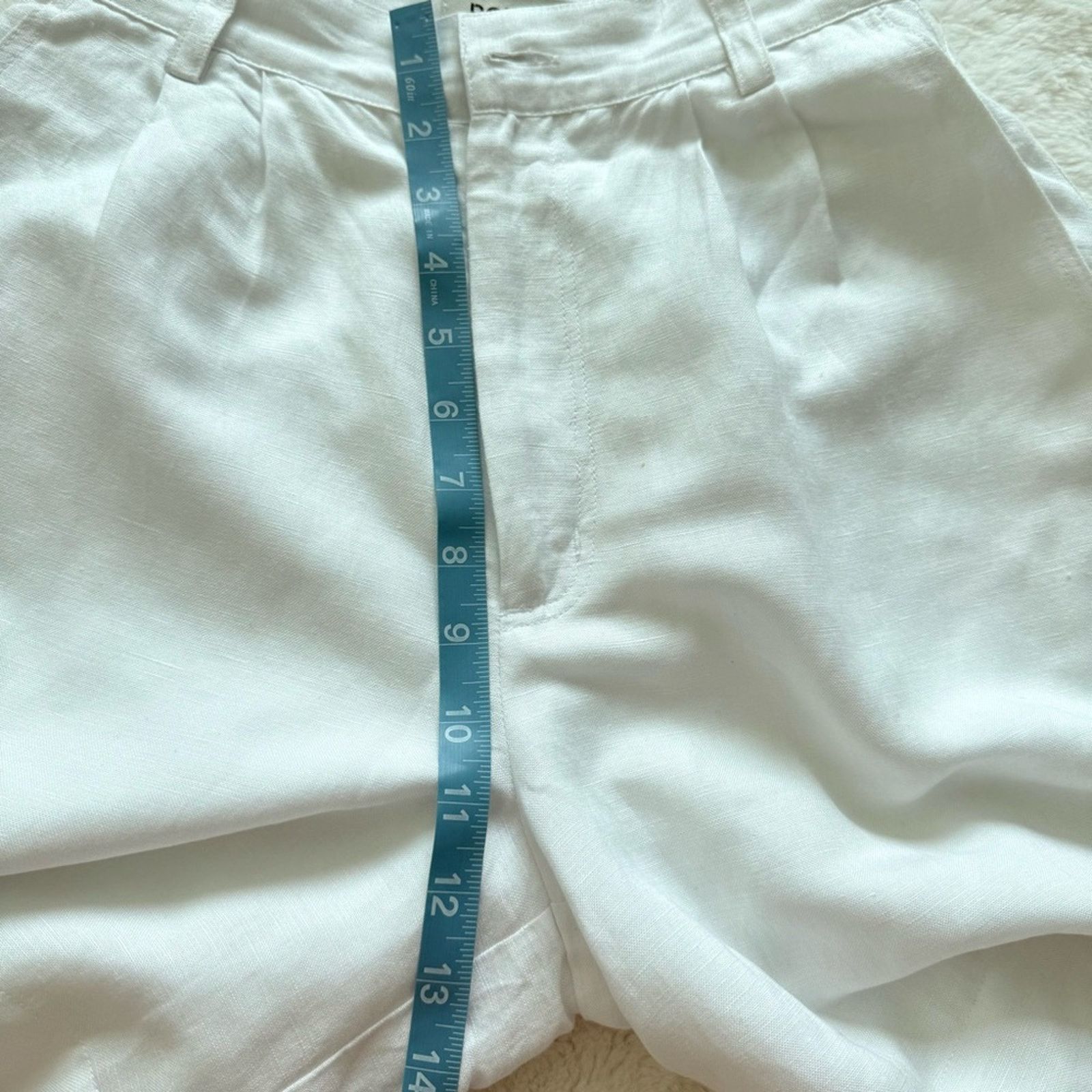 Rolla's NEW!!! ROLLA’S linen women high waist shorts size 6 US Size 28" / US 6 / IT 42 - 5 Thumbnail