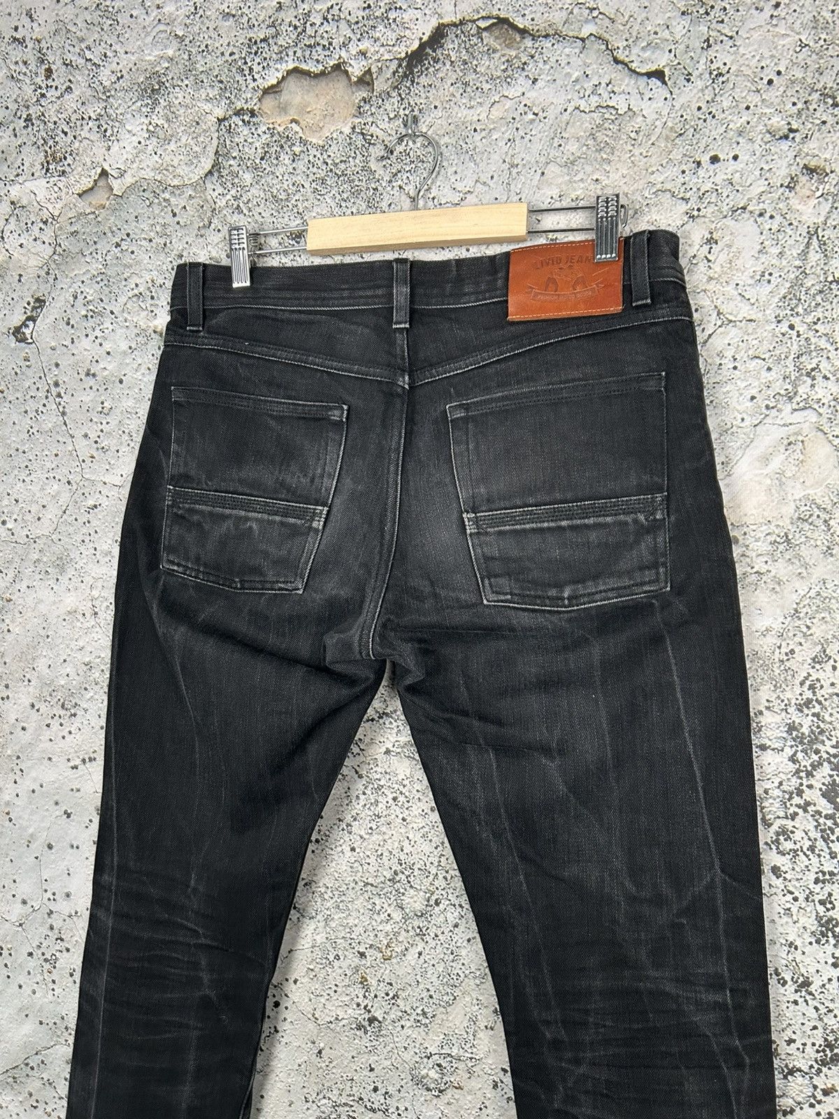 Japanese Brand Vintage Livid Jeans Selvedge Japanese Denim Pants Rare Size US 31 - 5 Thumbnail