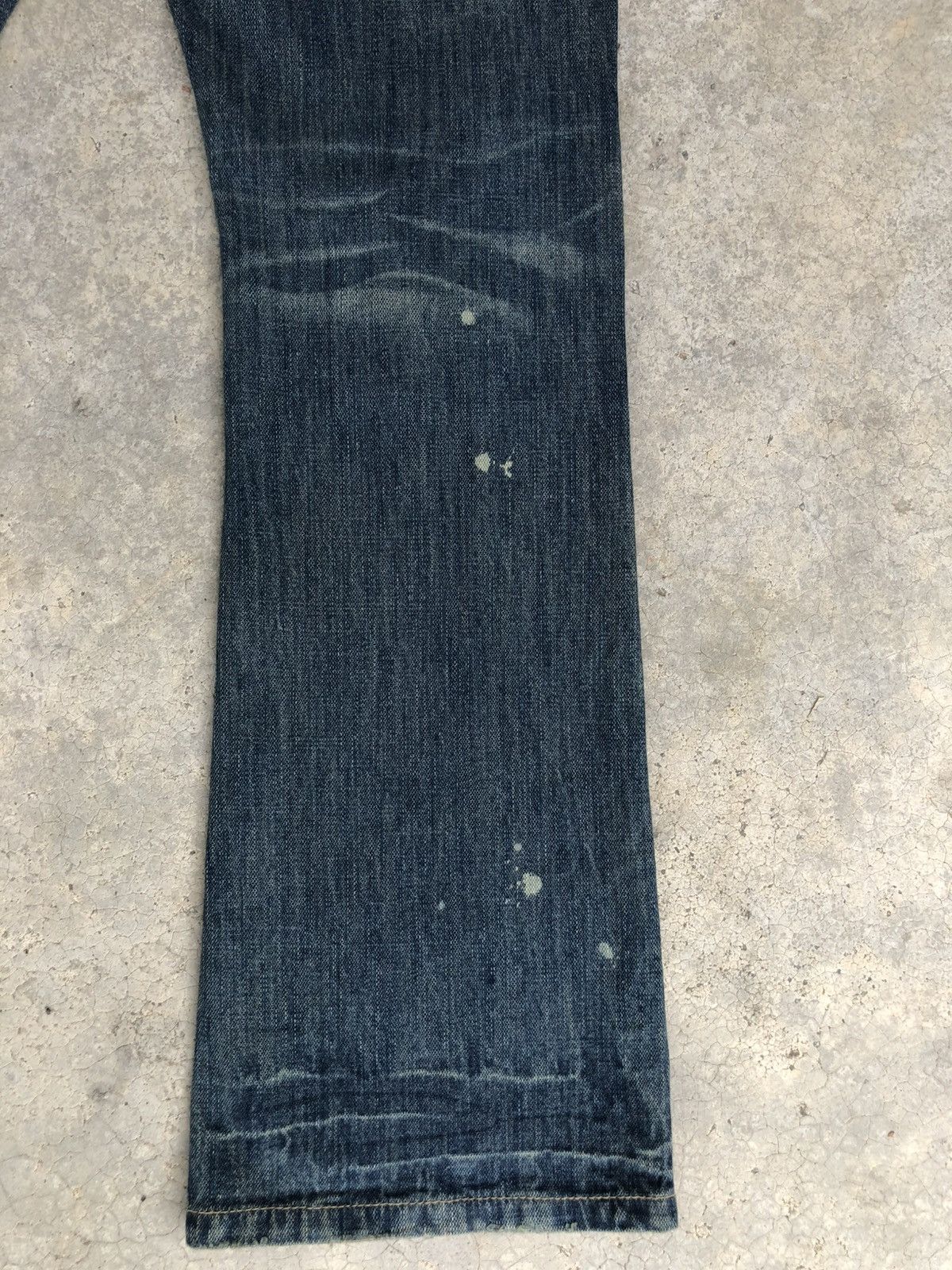 Who Decides War Gumu Flared Bootcut Jeans Distressed Jeans Size US 31 - 12 Thumbnail
