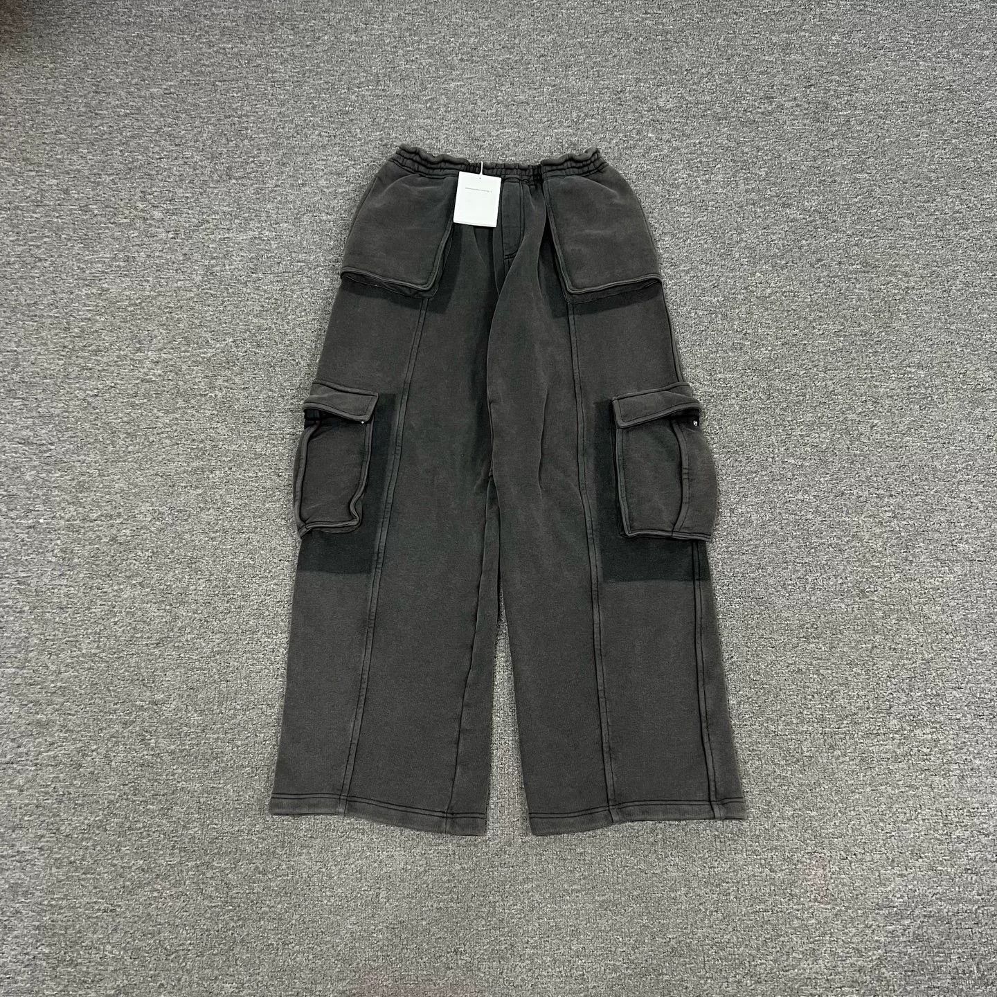Alexander Wang Alexander Wang Terry Cloth Oversized Cargo Pants Size 24" / US 00 / IT 34 - 1 Thumbnail