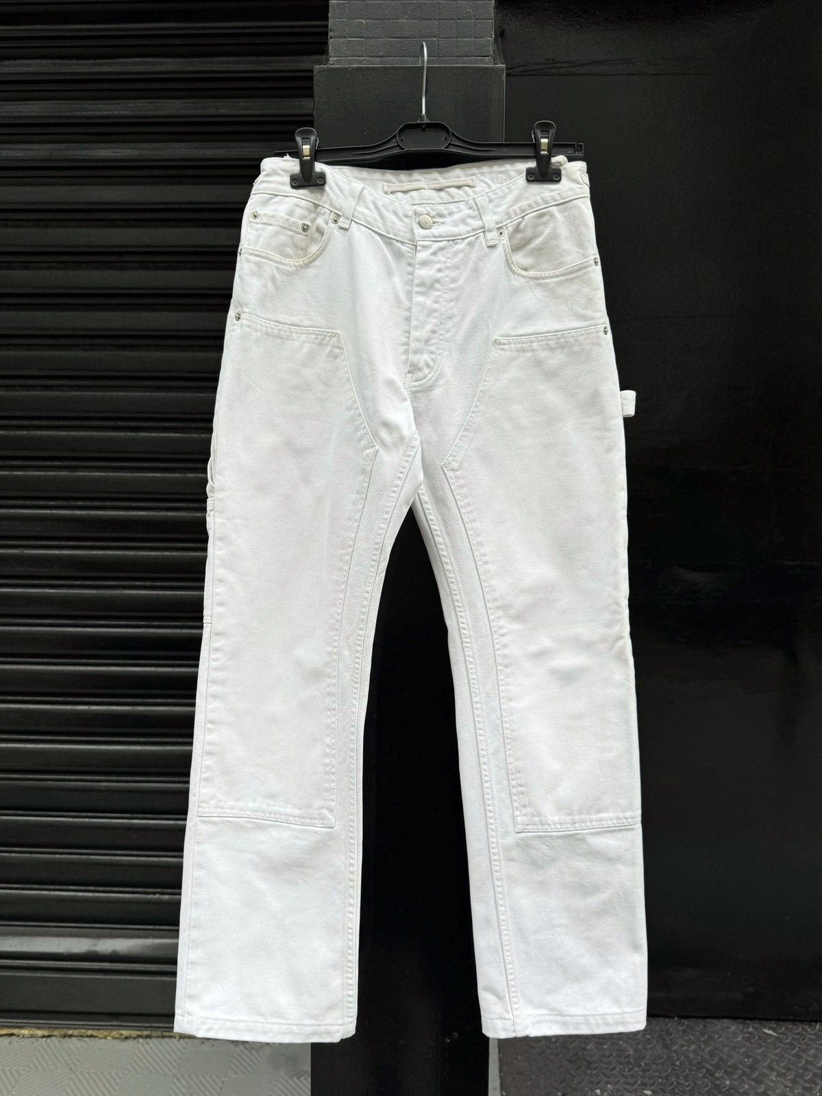 Helmut Lang Helmut Lang 1999 Double Knee Carpenter Work Denim Size US 30 / EU 46 - 1 Thumbnail