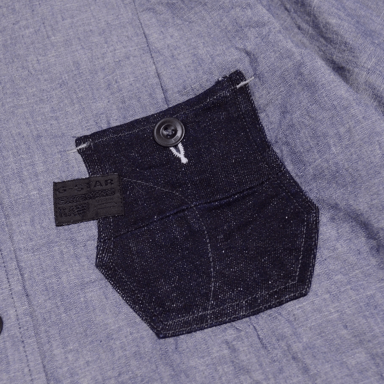 G-Star G-star Raw Comic Denim Shirt Overshirt Size M Blue Size US M / EU 48-50 / 2 - 5 Thumbnail