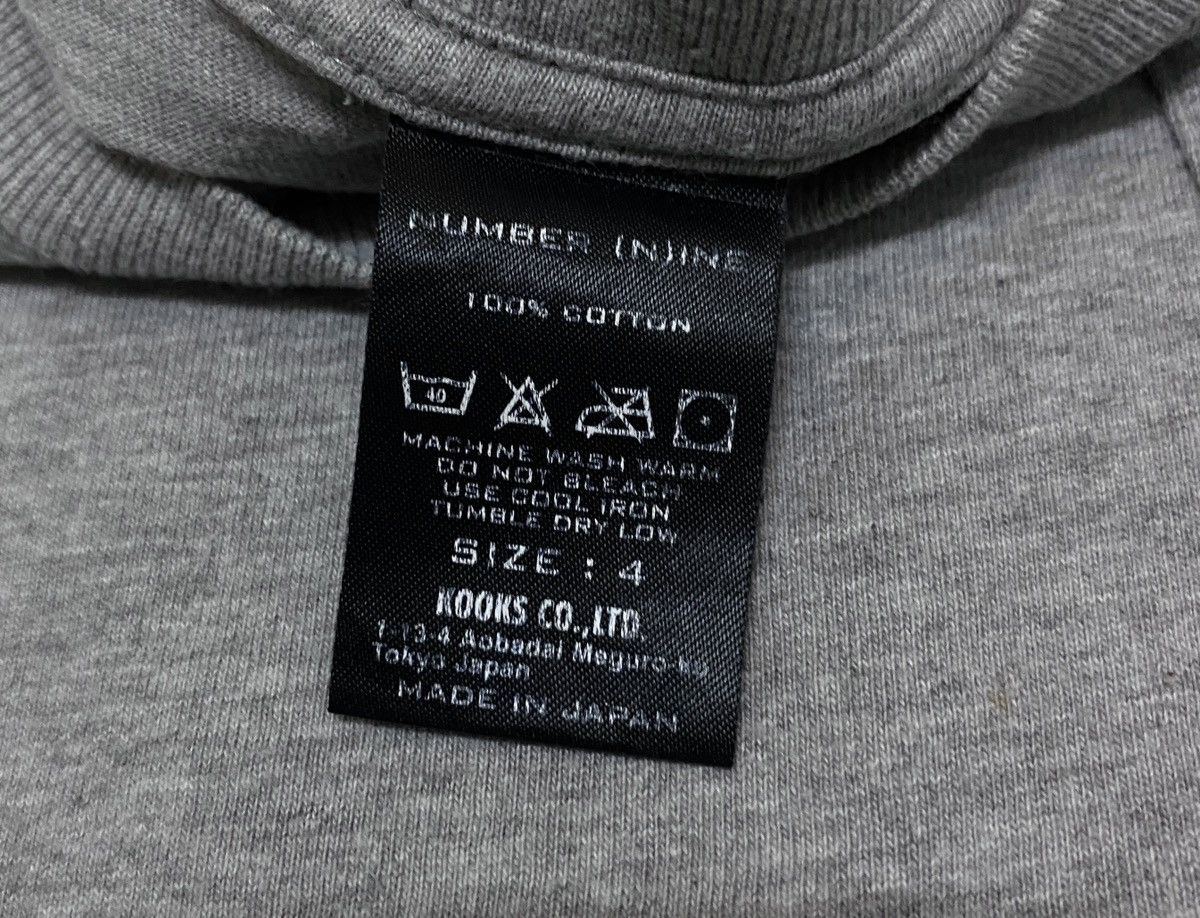 Number (N)ine Very Rare Design Vintage Number Nine Spell Out T-shirt 2000s Size US L / EU 52-54 / 3 - 7 Thumbnail