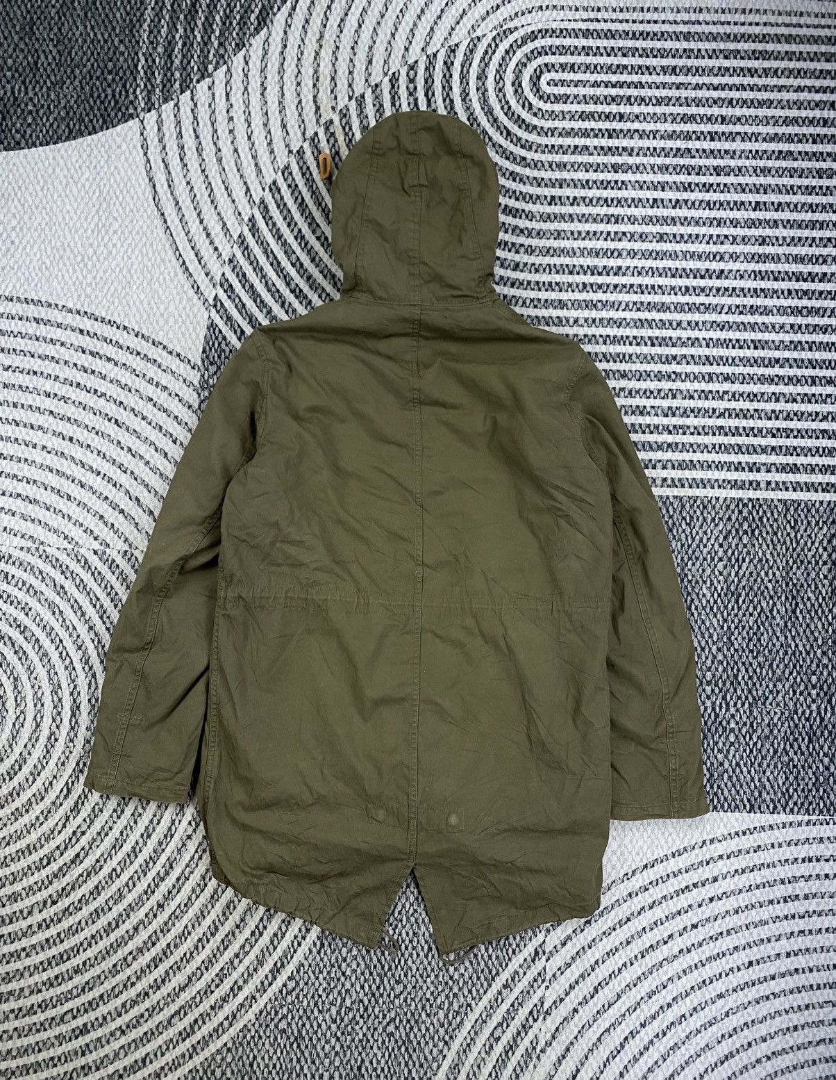 HARE Vintage HARE Army Green Fishtail Parka Jacket Size US M / EU 48-50 / 2 - 2 Thumbnail