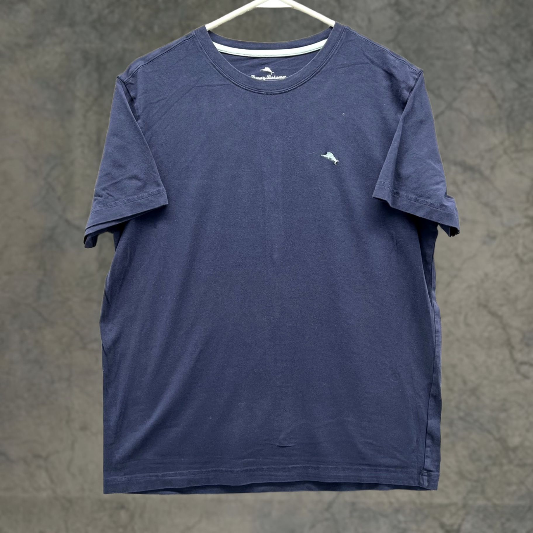 Tommy Bahama Tommy Bahama Shirt Mens Medium Blue Stretch Marlin Logo Tee Tagless Casual Soft Size US M / EU 48-50 / 2 - 1 Thumbnail