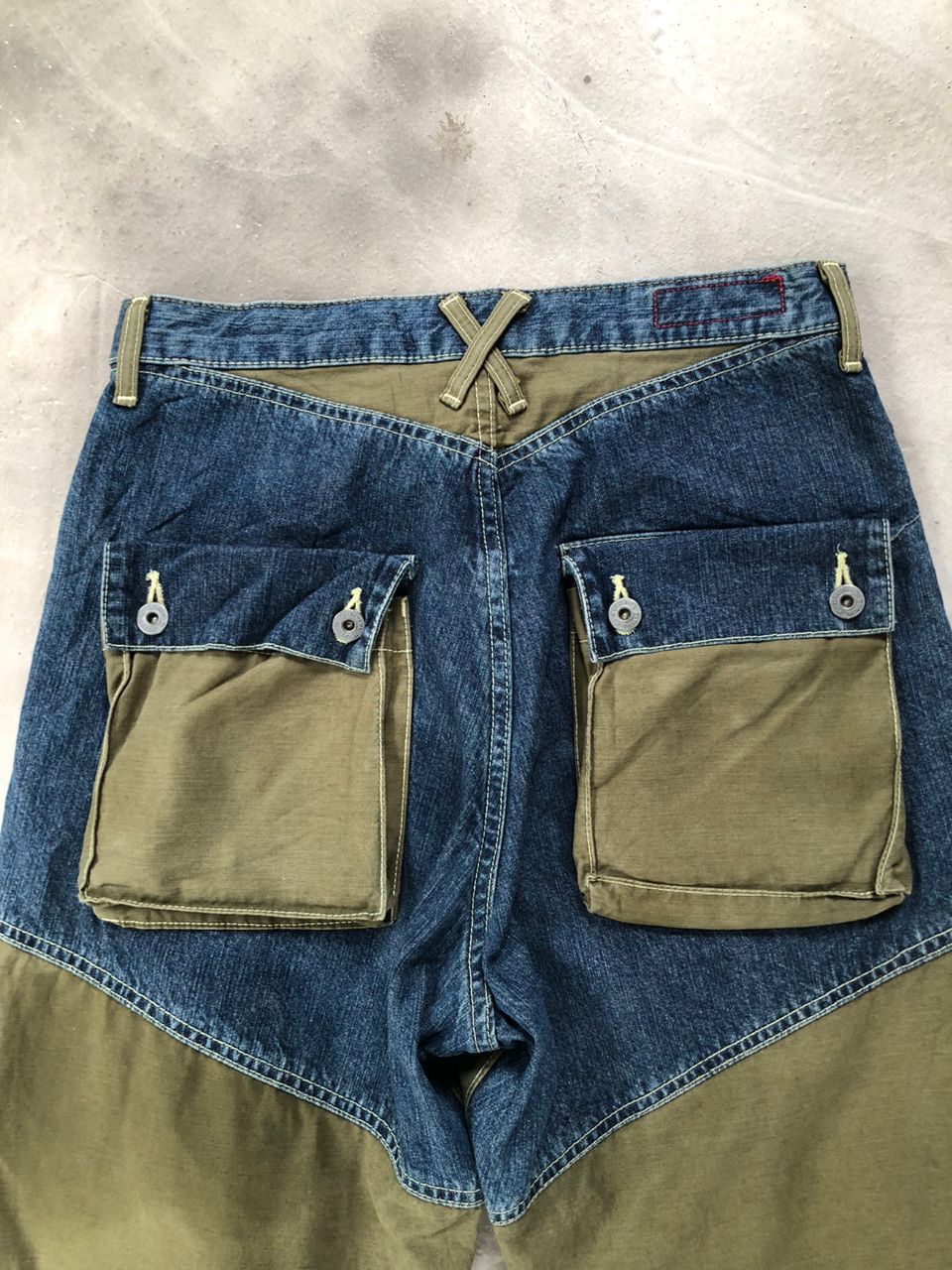 Japanese Brand Stylus Patchwork Pants Size US 30 / EU 46 - 4 Thumbnail
