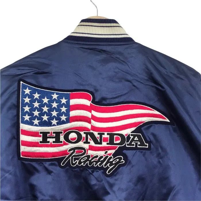 Honda Vtg HONDA COLLECTION RACING Team Motorsports Sukajan Jacket Size US M / EU 48-50 / 2 - 4 Thumbnail