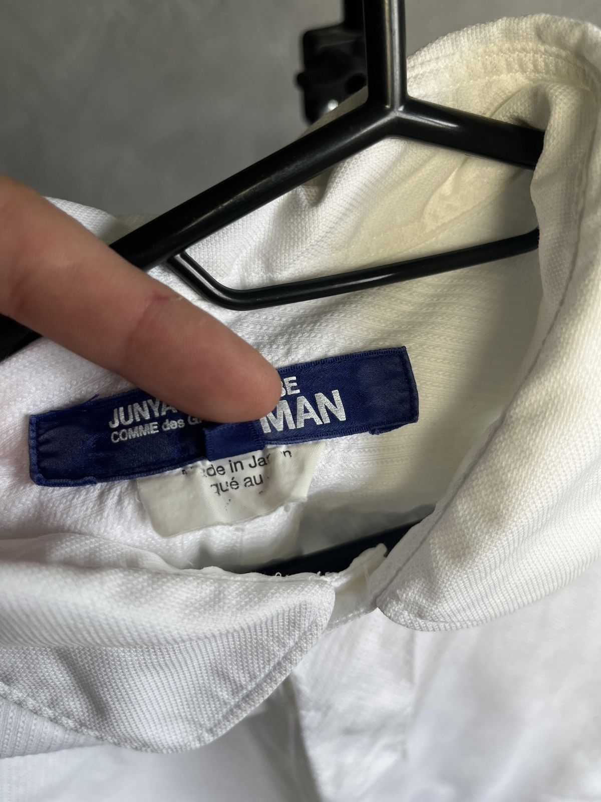 Junya Watanabe Junya Watanabe Comme des Garcons MAN White Oxford Shirt Size US L / EU 52-54 / 3 - 11 Thumbnail